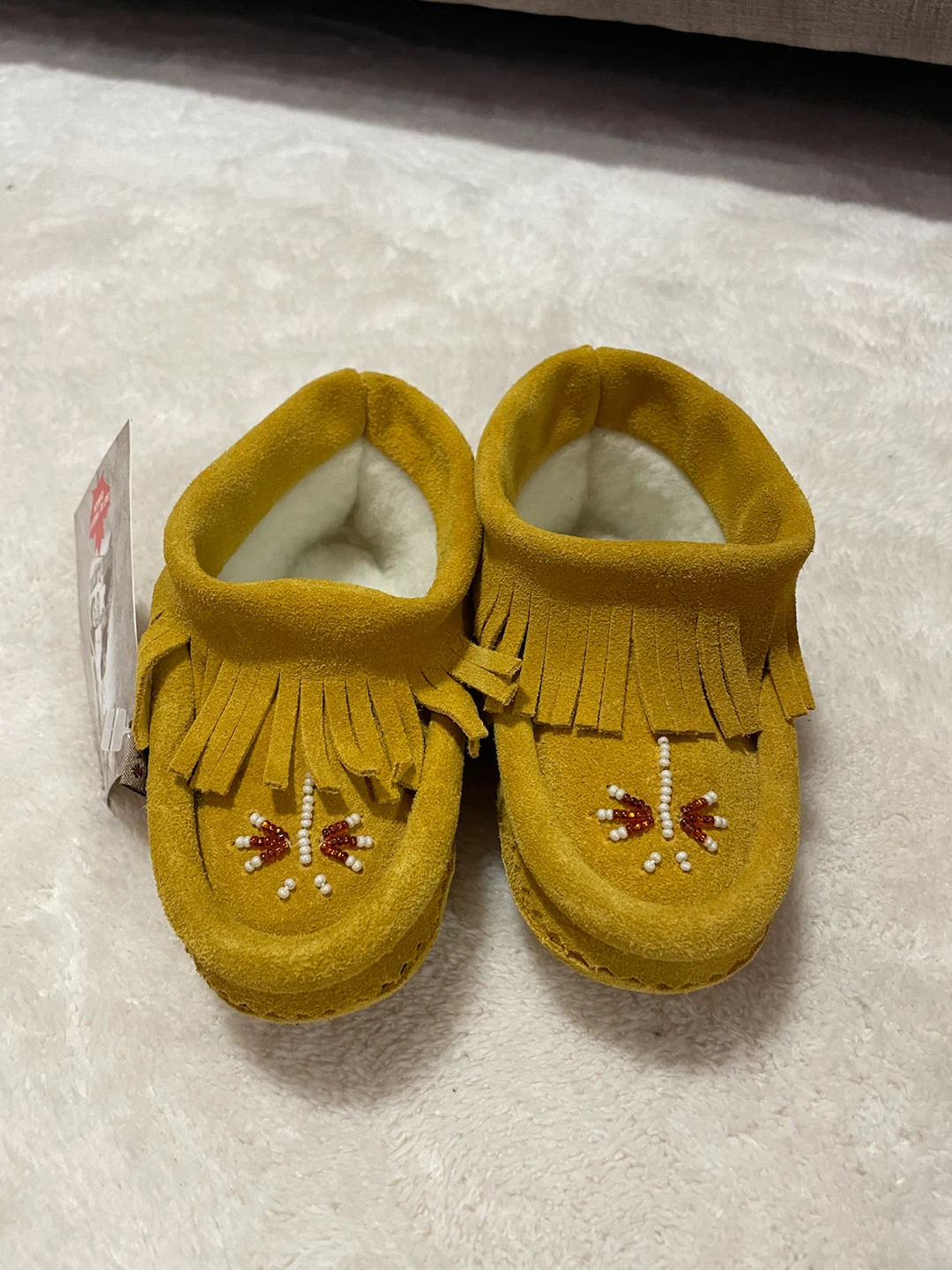 Kids moccasin slipper