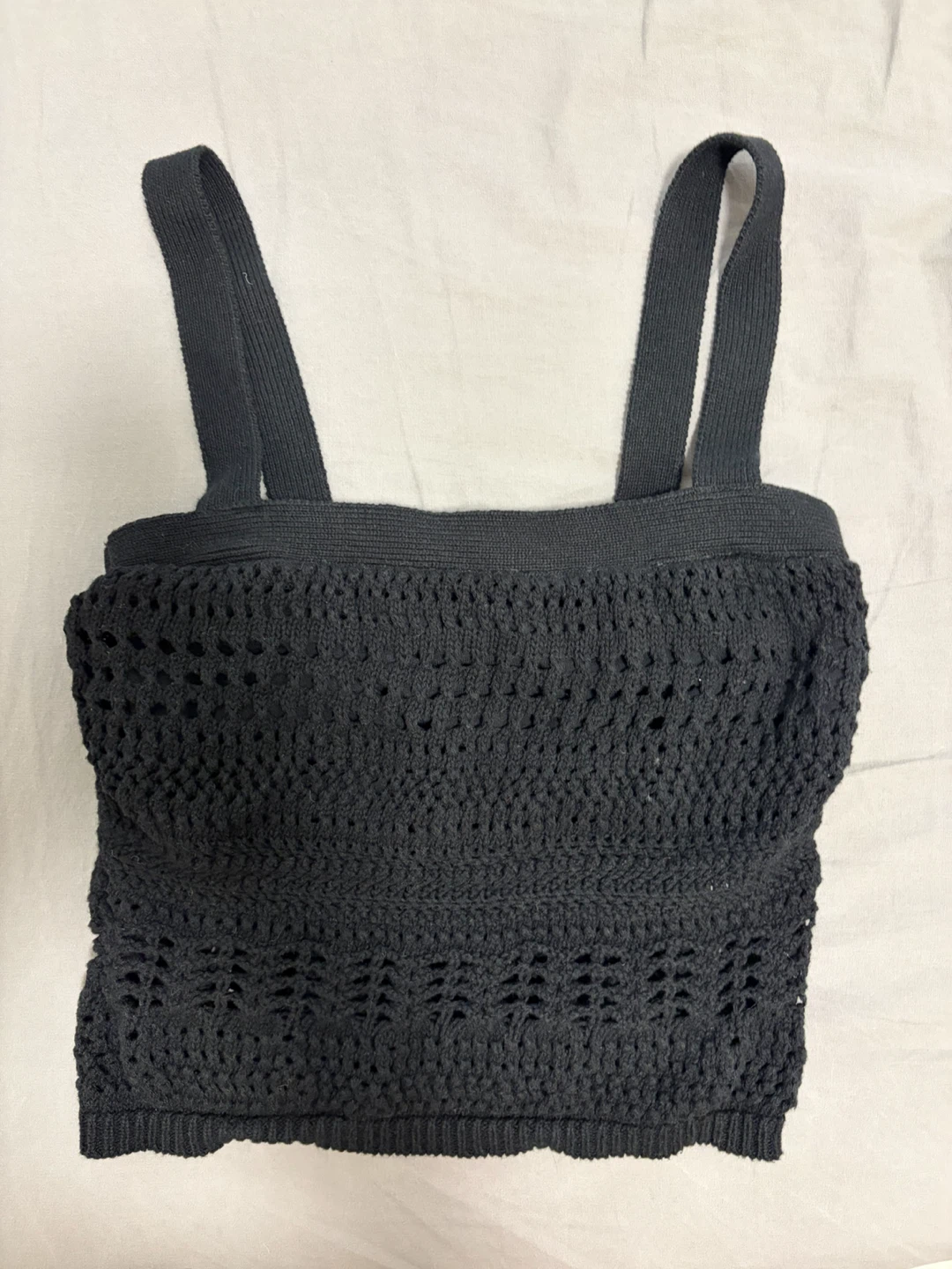 Ardene Black Knit Tank Top