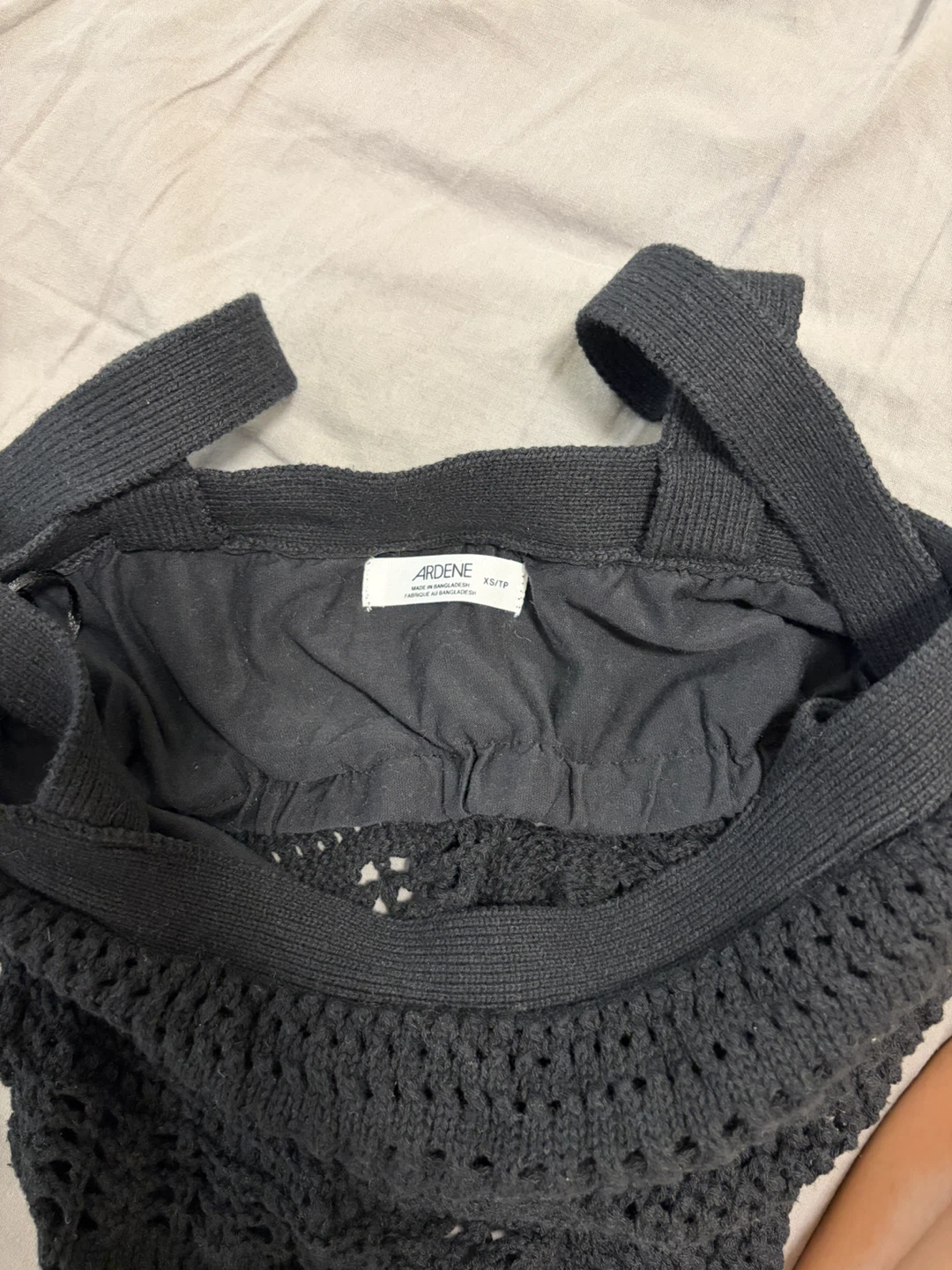 Ardene Black Knit Tank Top - photo 3