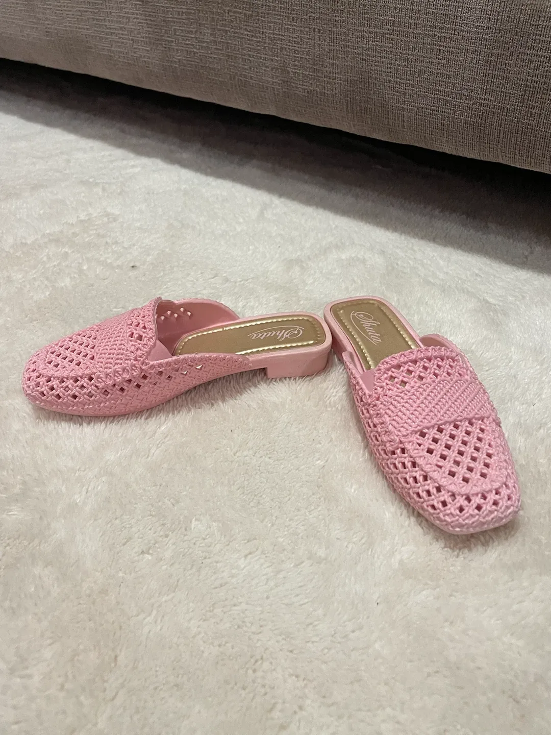 Kids Pink Mules Slip-on Flats - photo 2