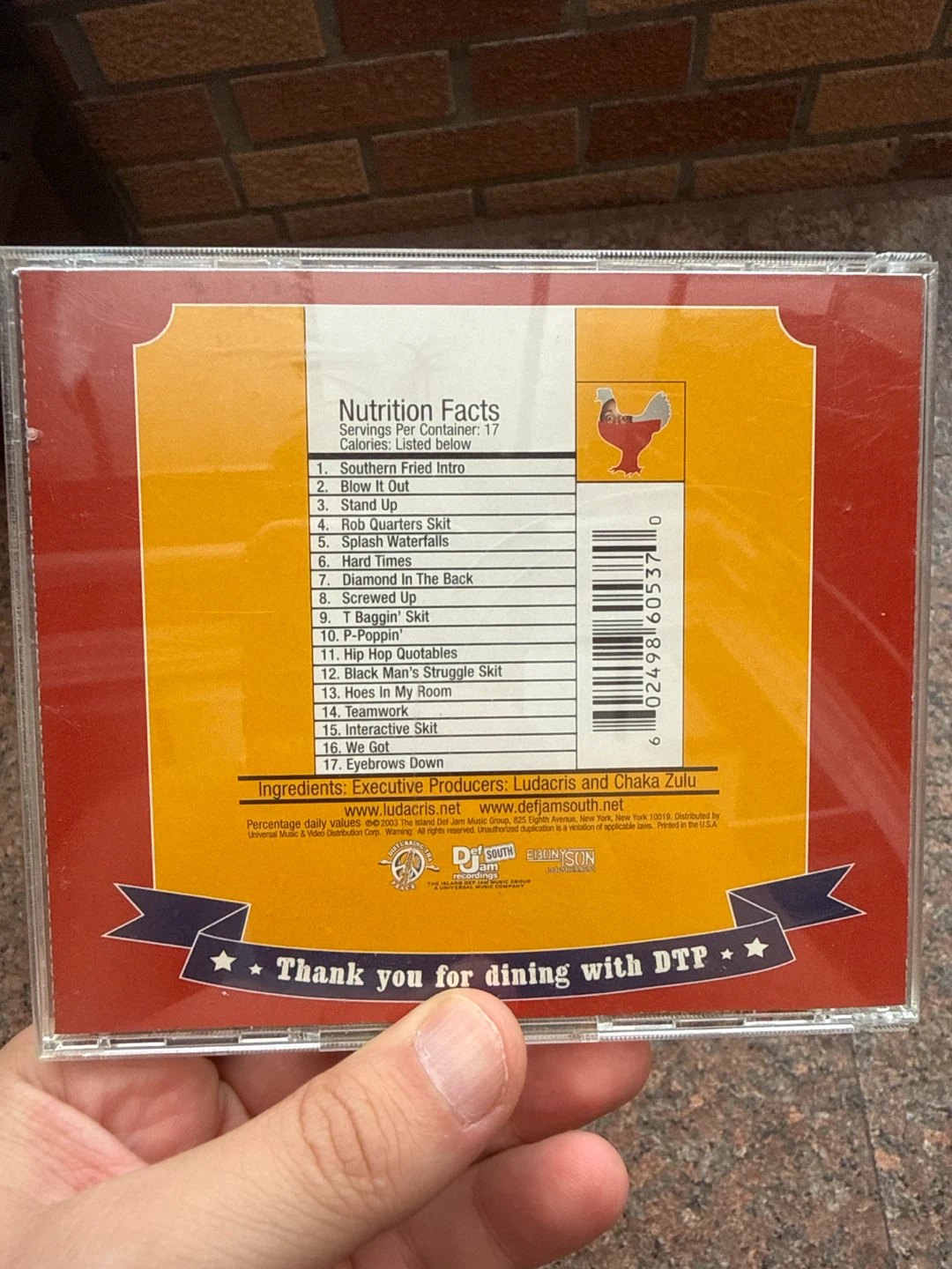 Ludacris Chicken N Beer CD - photo 2