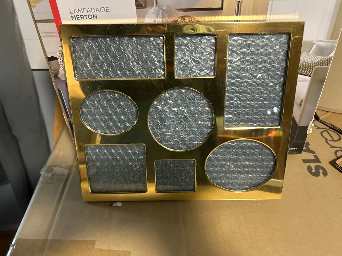 Gold Multi-Photo Frame