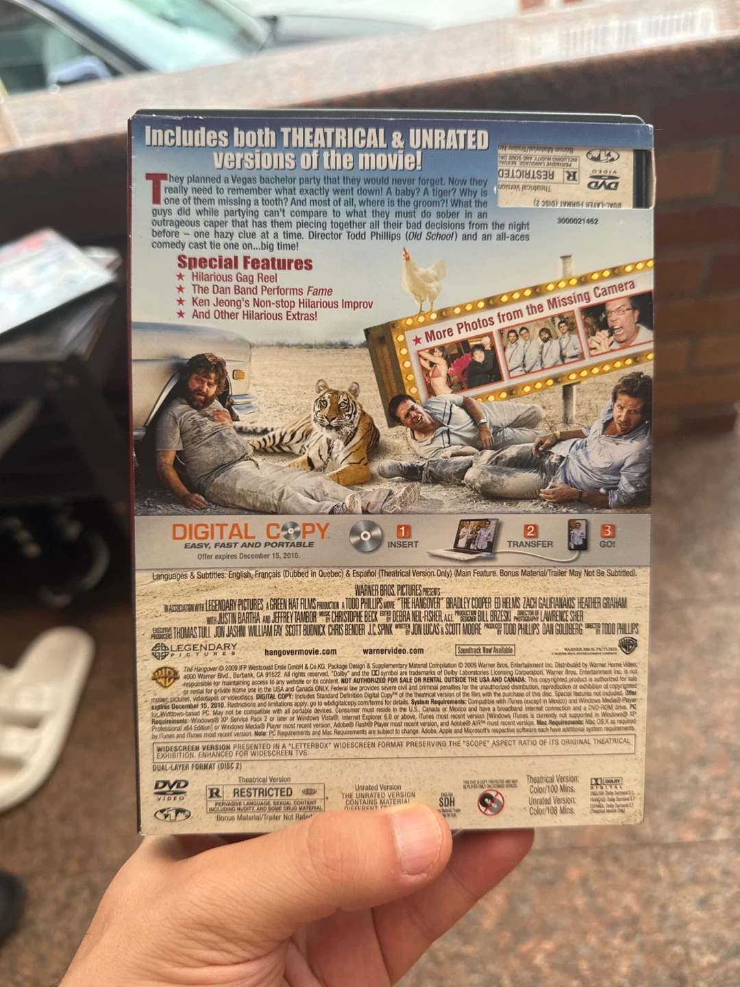 The Hangover Unrated Special Edition DVD - photo 2