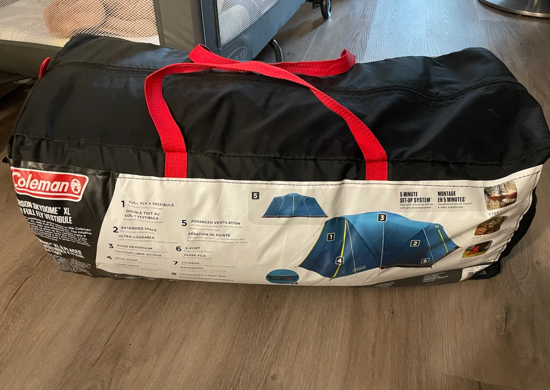 Coleman Skydome XL 8-Person Tent (Used Twice Only) - photo 2