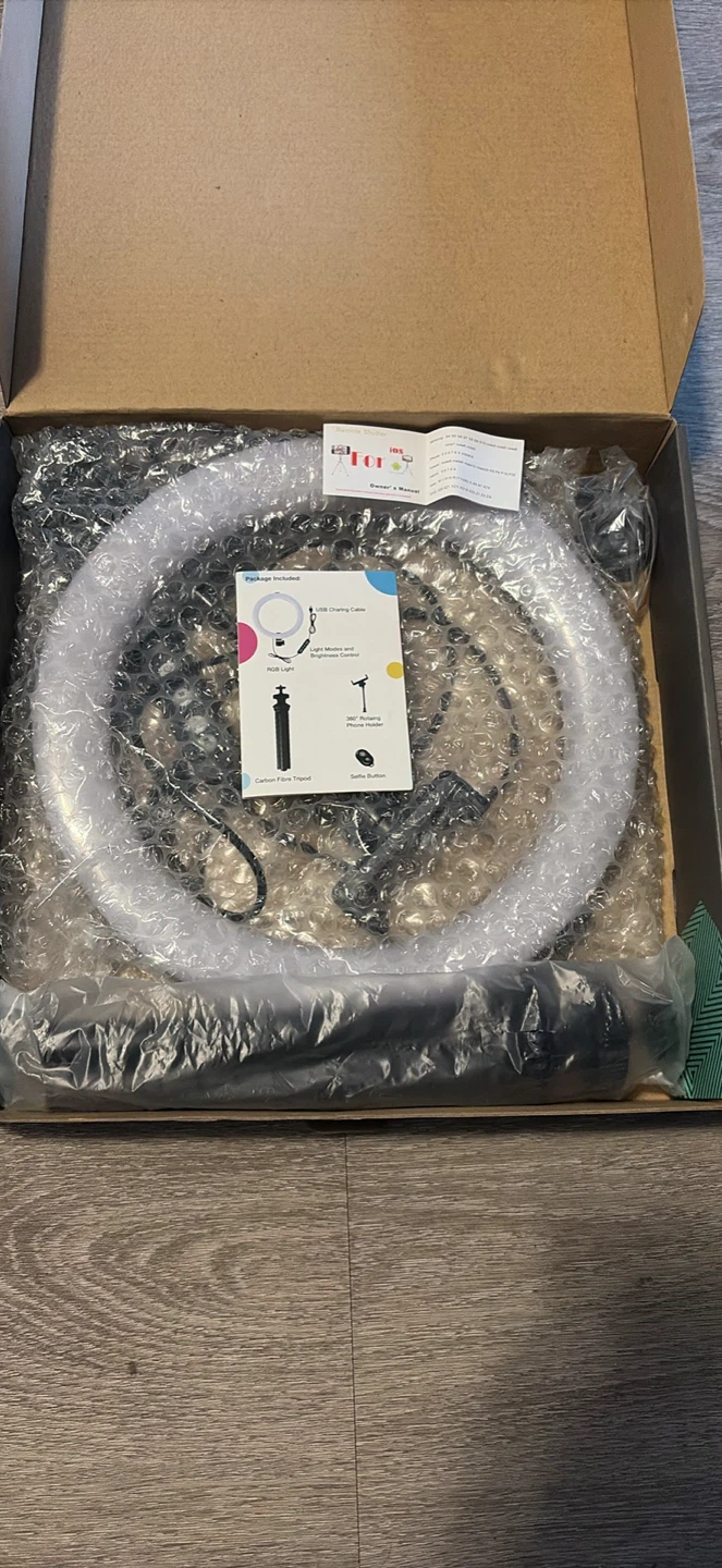 NEW Ring Light with Tripod and Remote