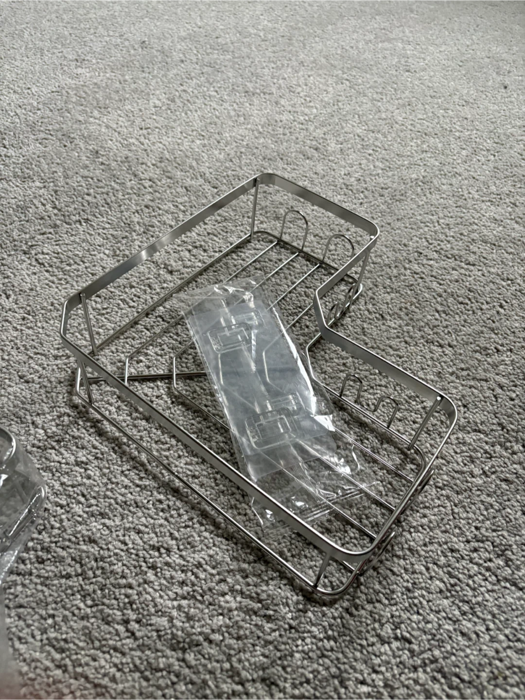 New Stainless Steel Shower Caddy Organizers (Set of 2) - photo 3