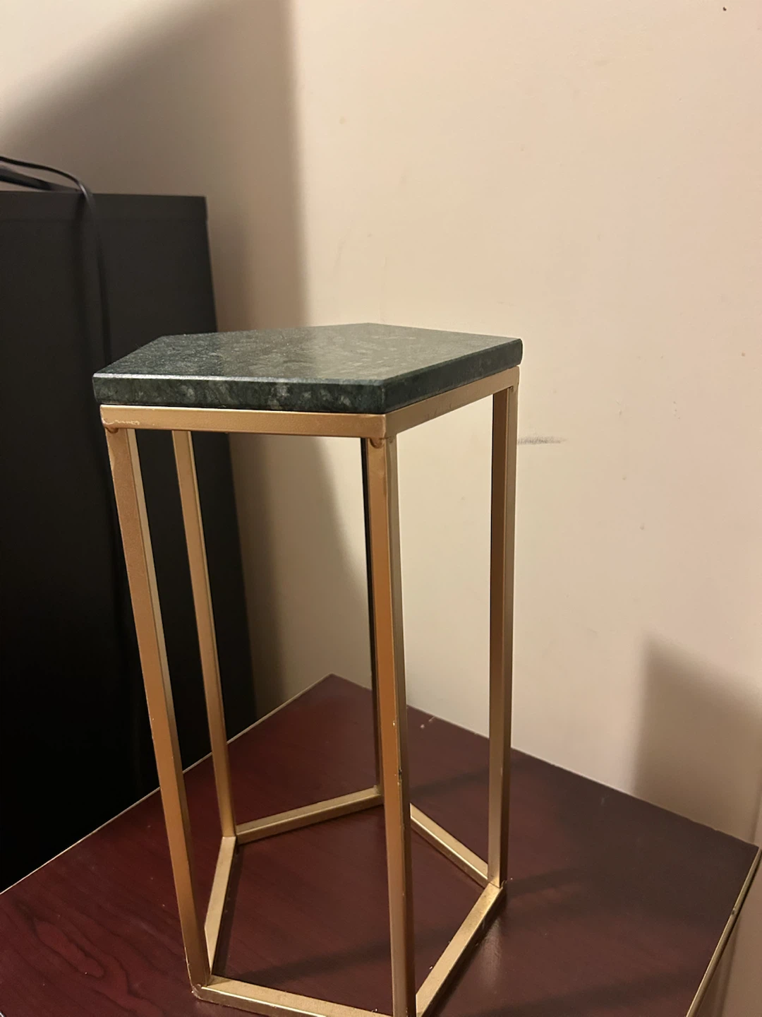 Marble Top Accent Table