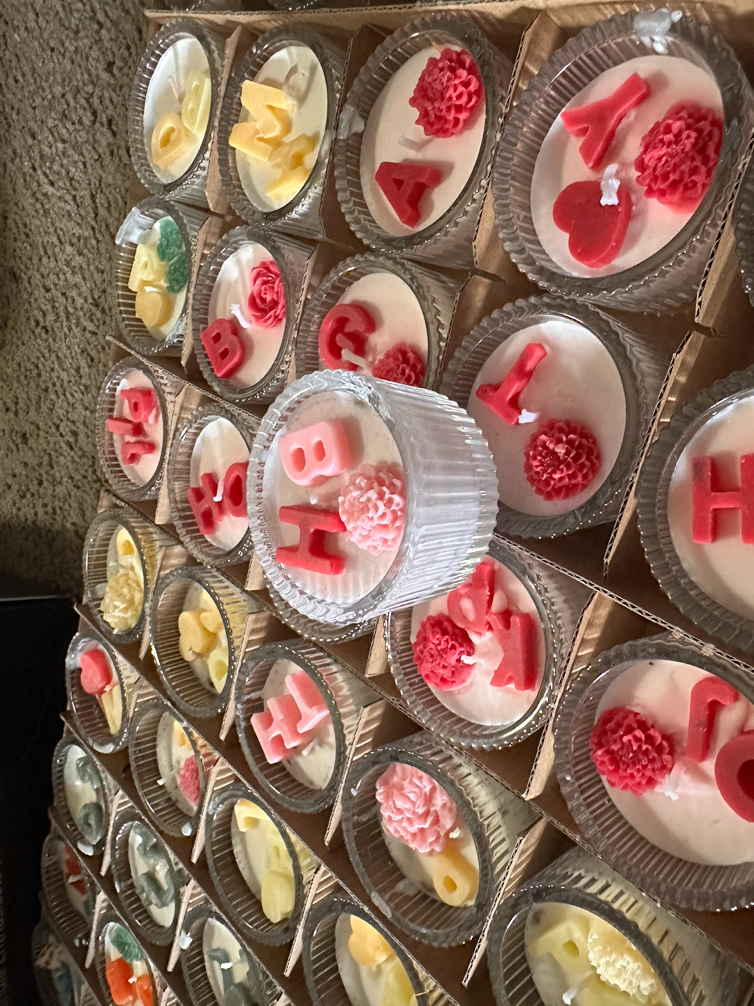 Alphabet and Number Candles - photo 3