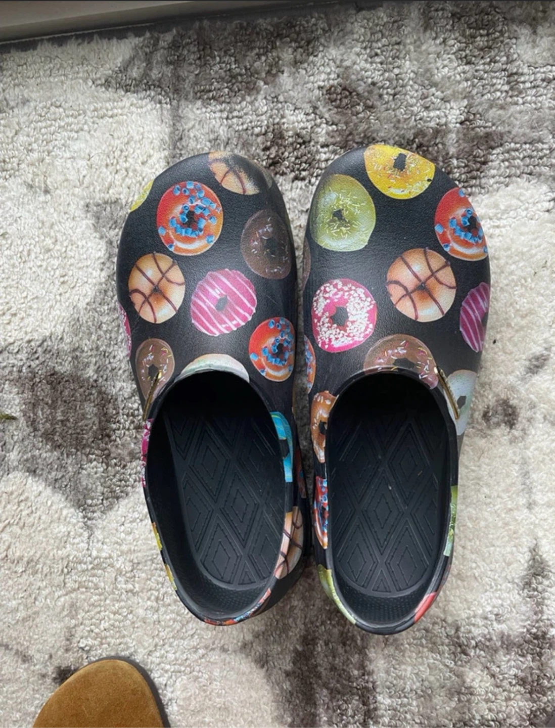 Vangelo Donut Clogs, Slip Resistant Size L12 M10