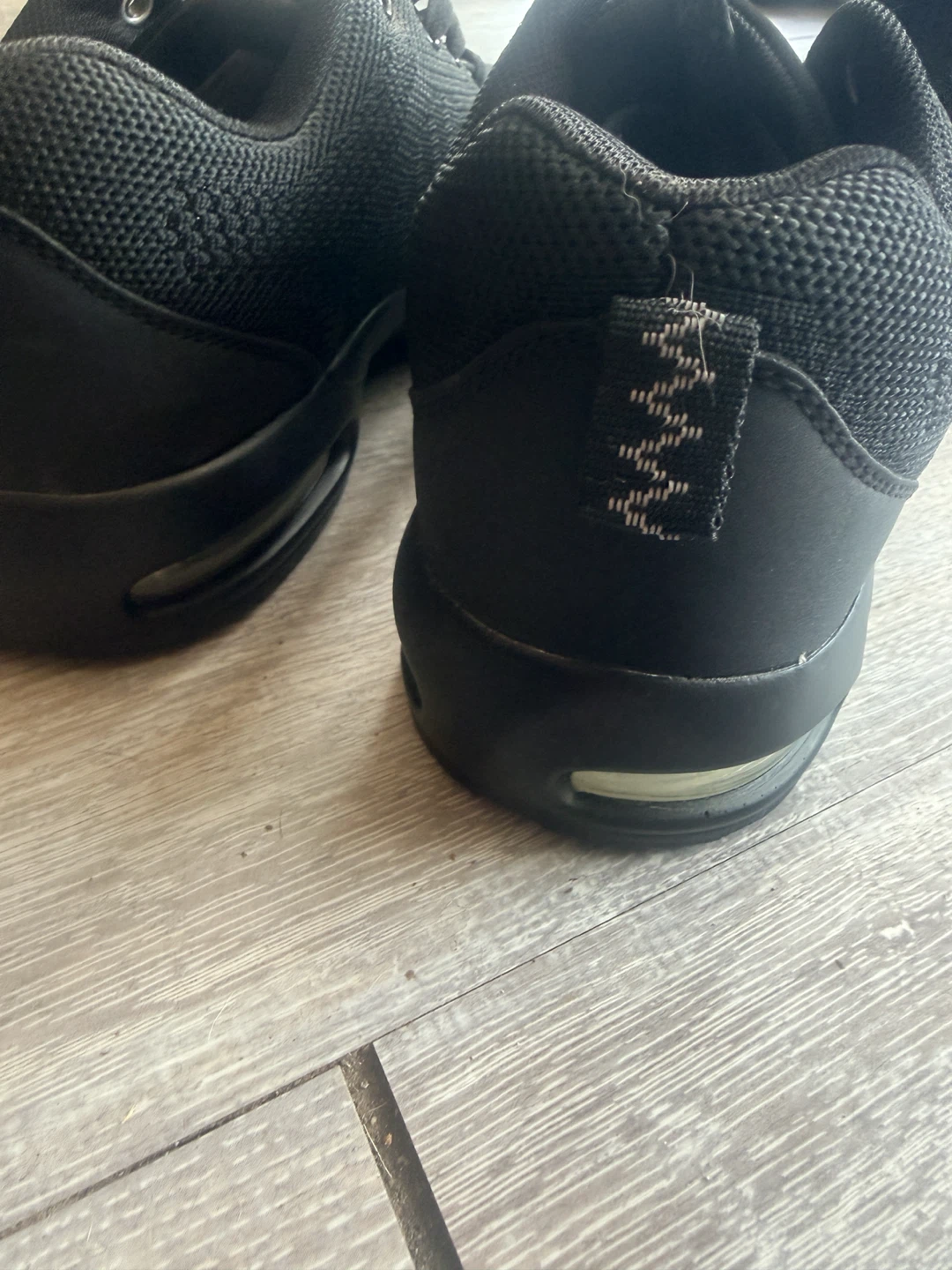 Brand New DYKHMILY Black STEEEL TOE sneakers - photo 5