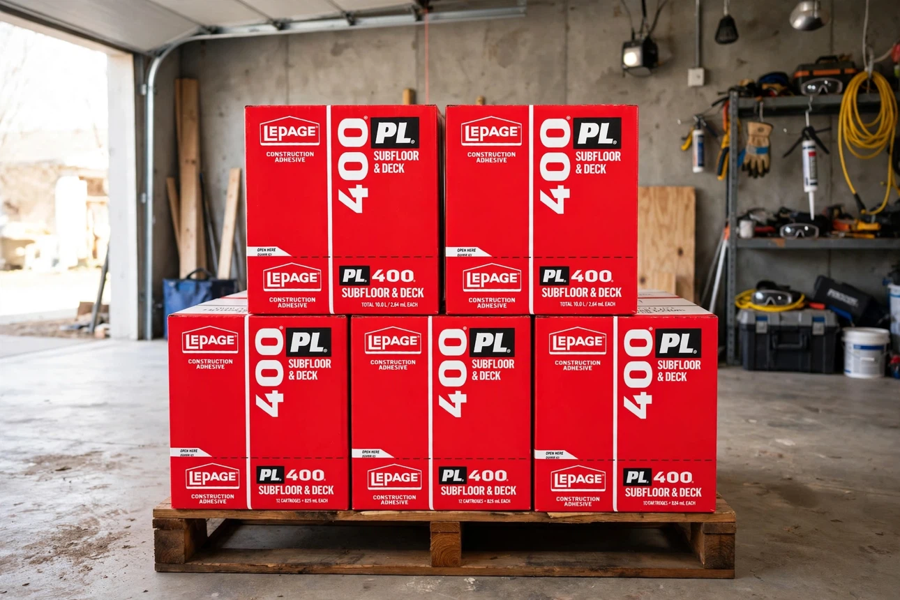 LePage PL 400 Subfloor & Deck Construction Adhesive
