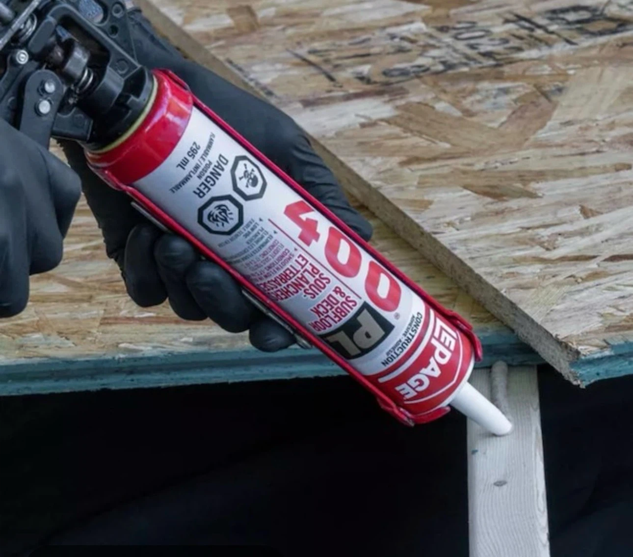 LePage PL 400 Subfloor & Deck Construction Adhesive - photo 2