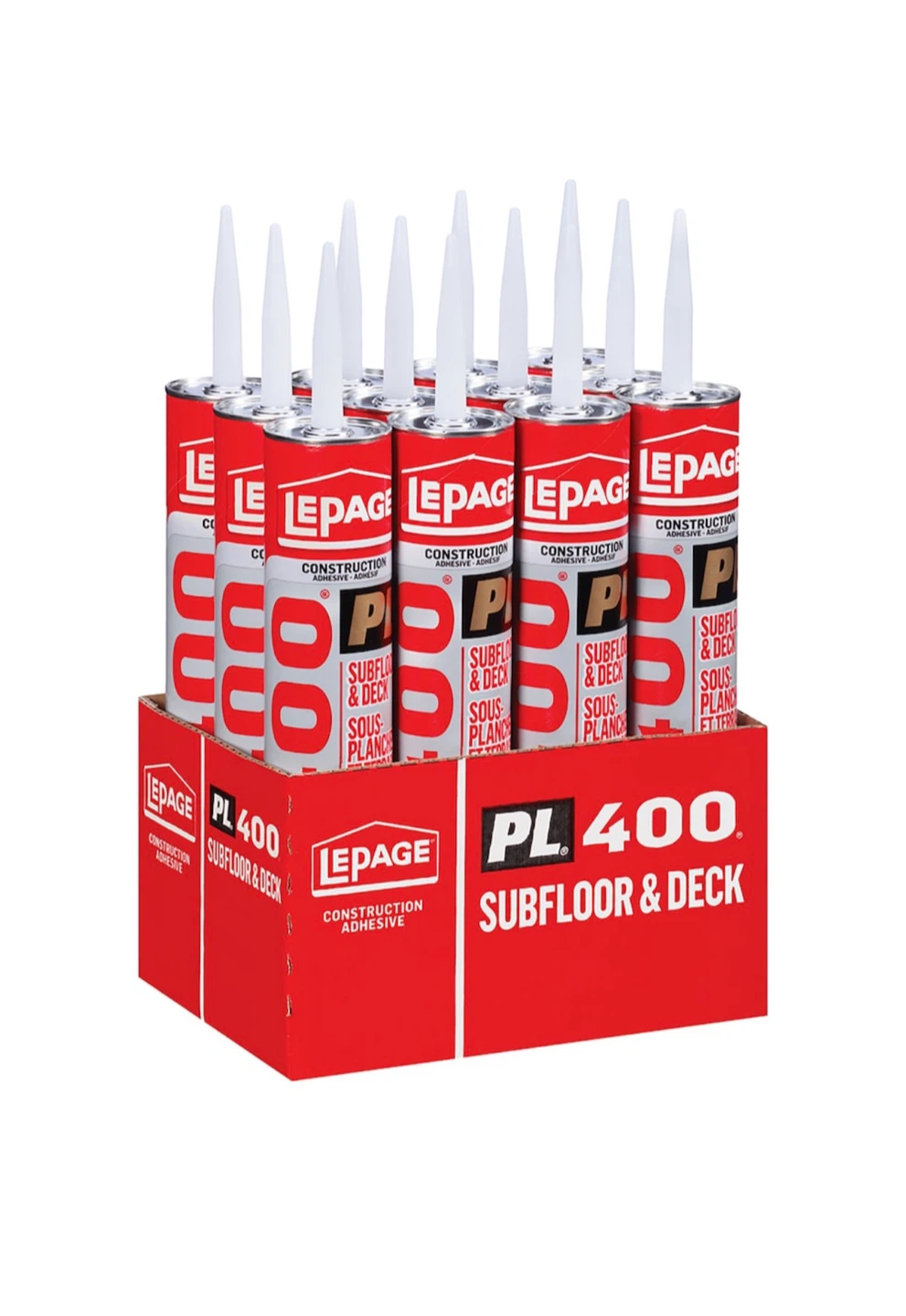 LePage PL 400 Subfloor & Deck Construction Adhesive - photo 3