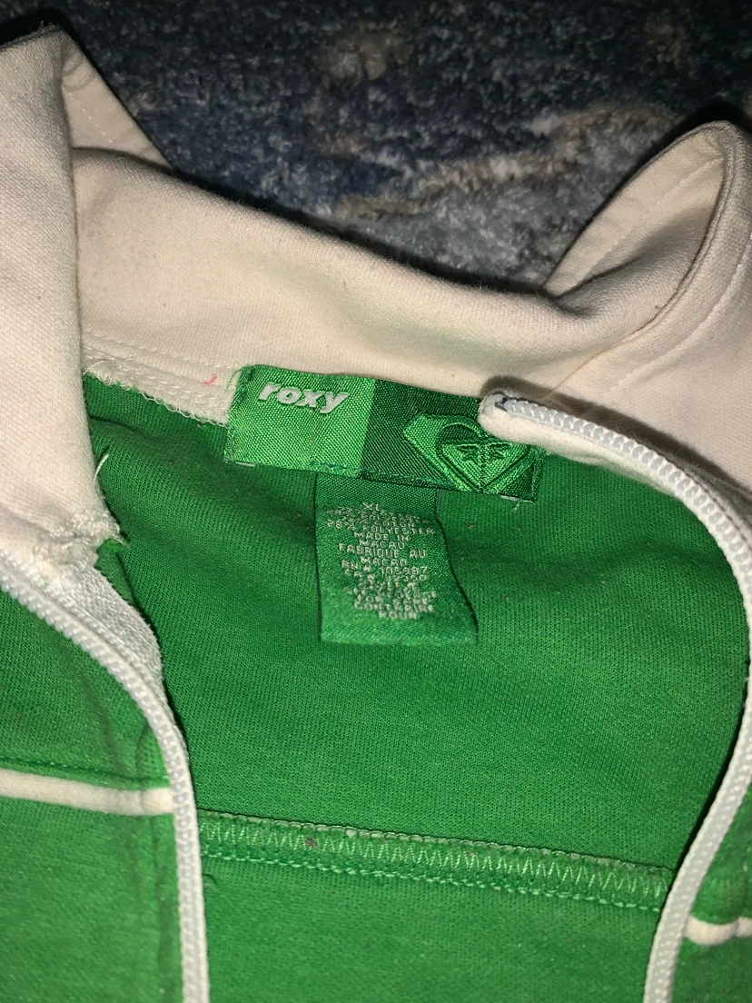 Vintage Green Roxy Zip up Jacket - photo 2