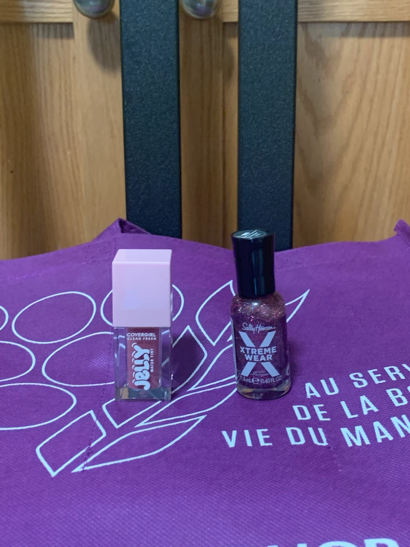 Jelly Water and Sally Hansen