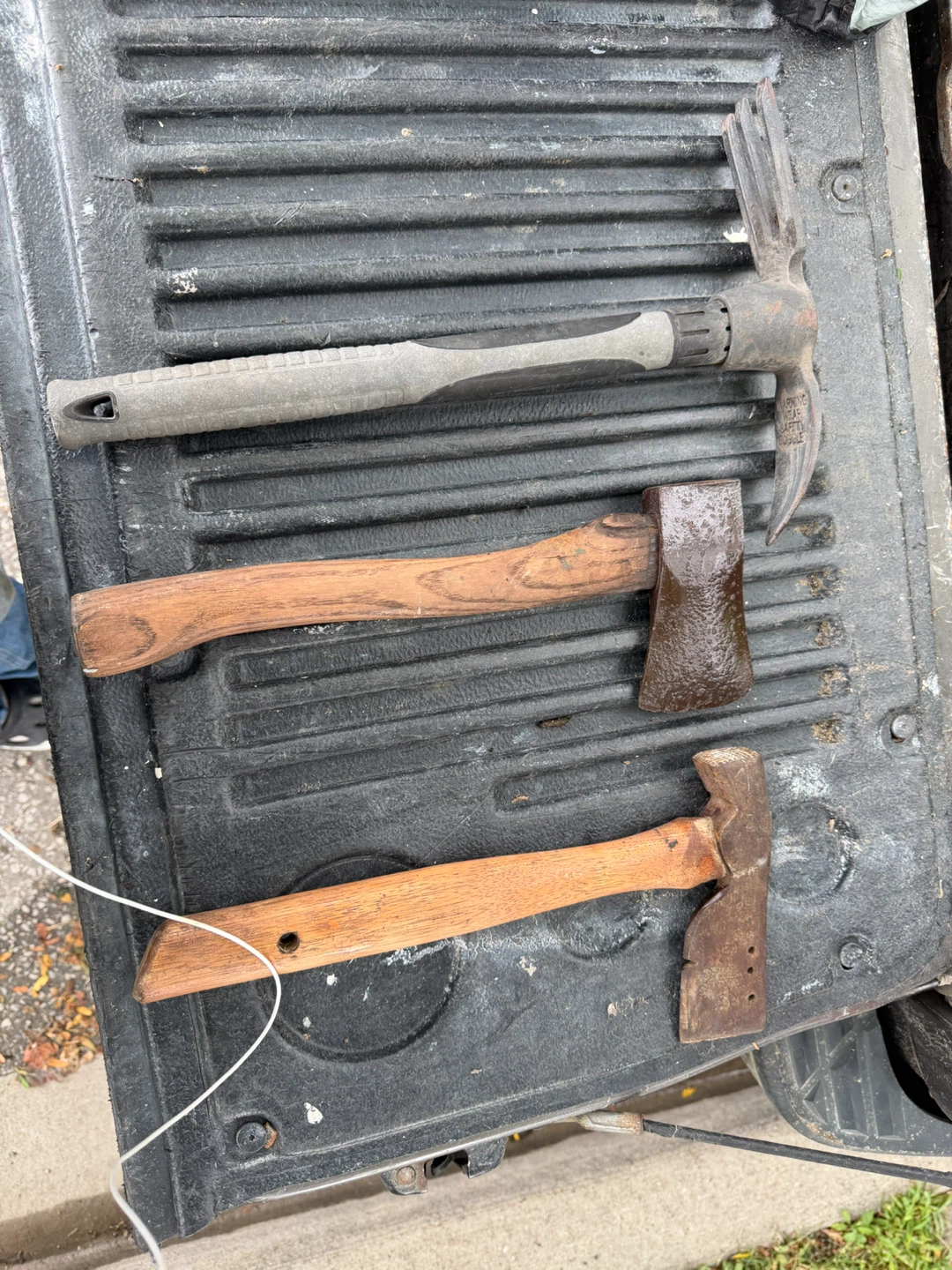 Vintage Axes and Pickaxe Tool Set - photo 3