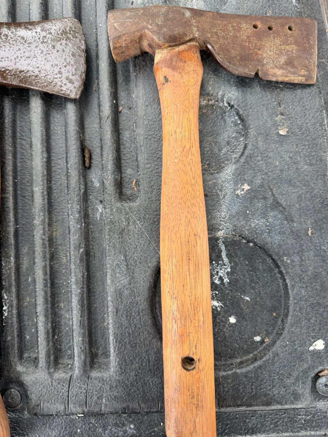 Vintage Axes and Pickaxe Tool Set - photo 4