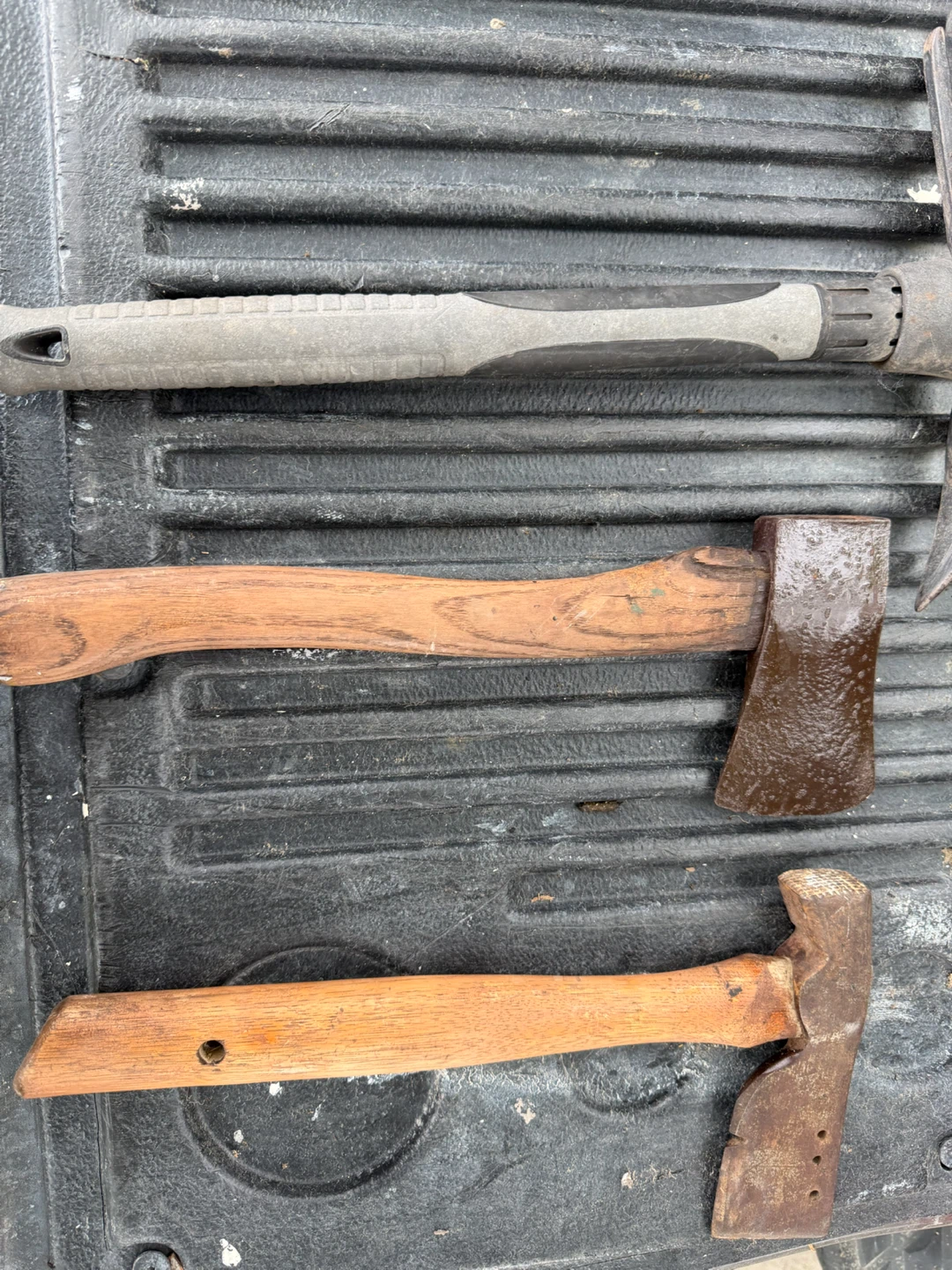 Vintage Axes and Pickaxe Tool Set - photo 5