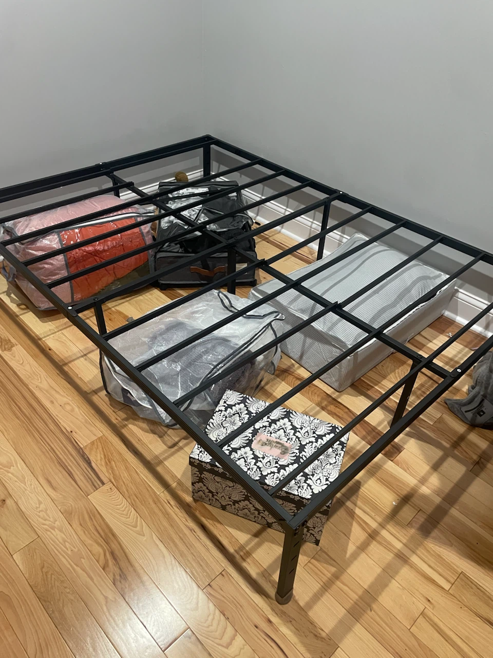 Black Metal Bed Frame