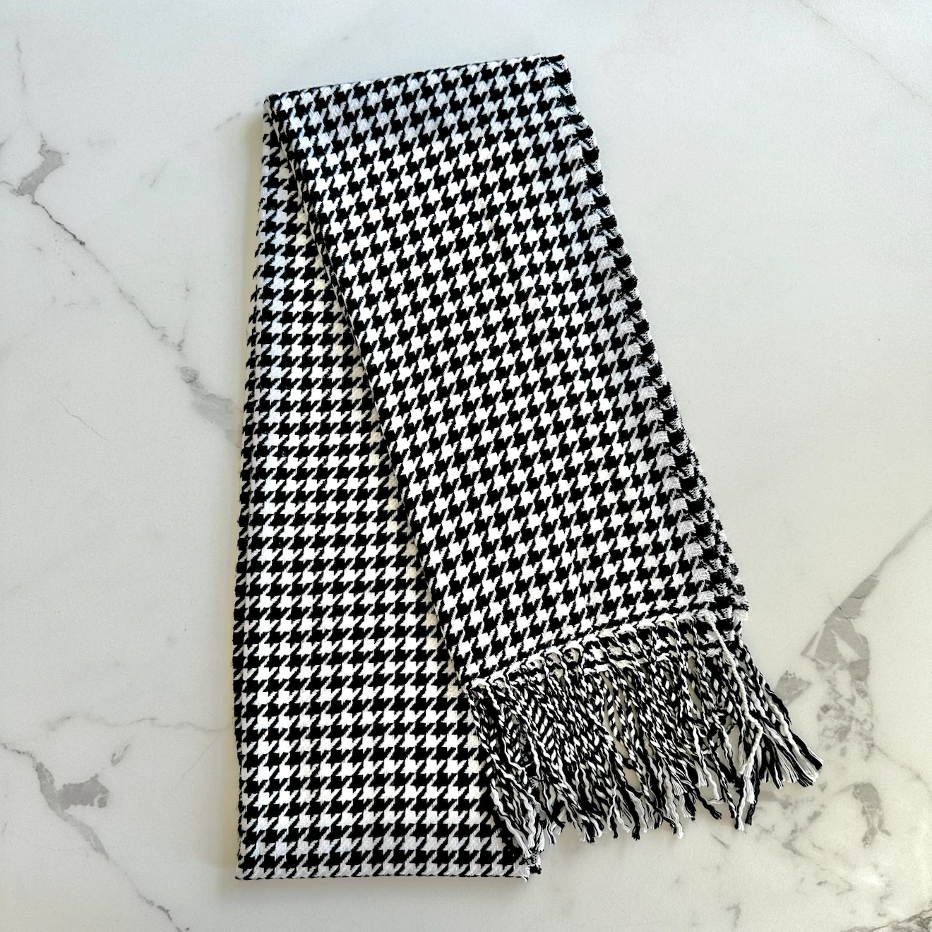 New houndstooth unisex fall scarf