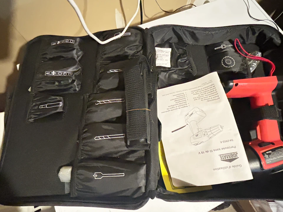 JOBMATE 18V Cordless Drill Set with Accessories - photo 3
