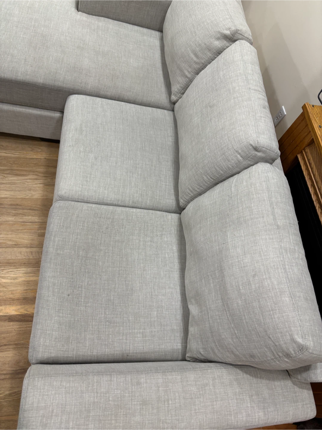 Ikea Sofa with chaise lounge & delivery - photo 4