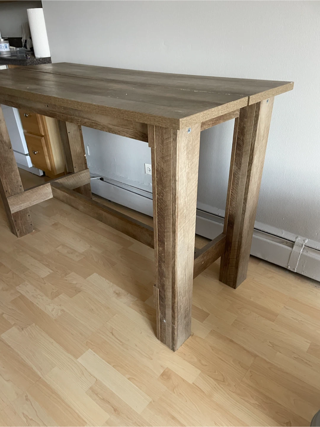 Free Wood Bar Table - photo 3