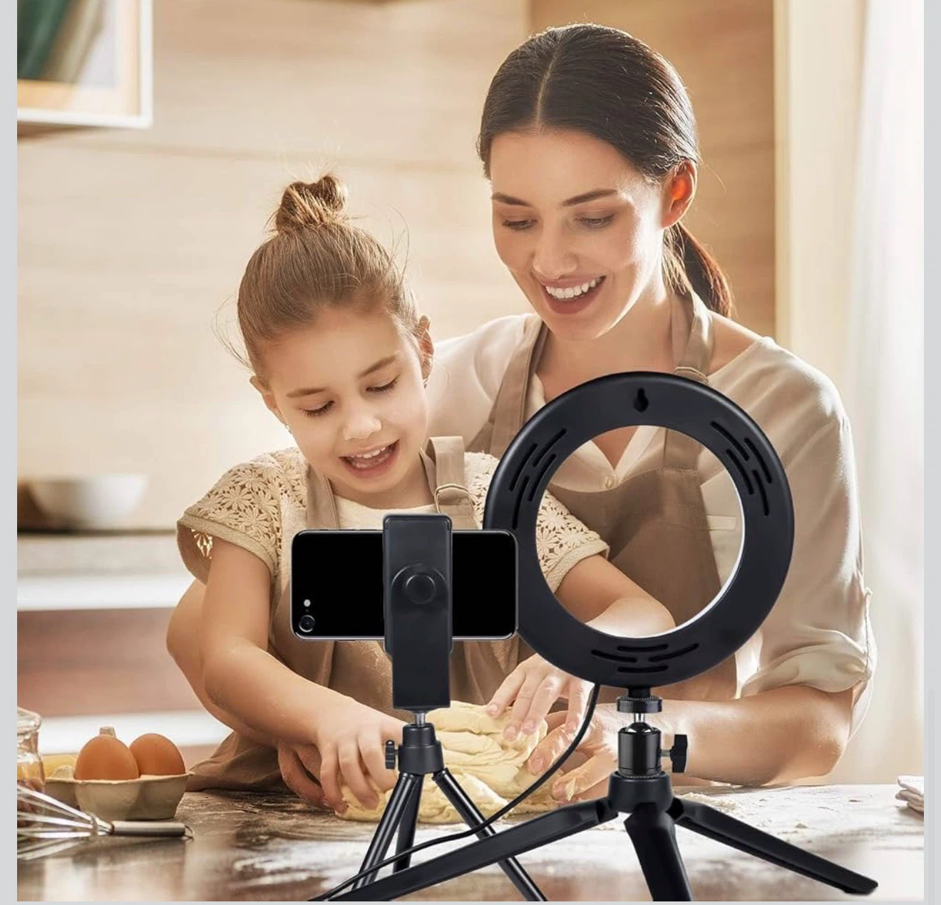 BRAND NEW!!! MACTREM 6" Small Ring Light with Stand - photo 5