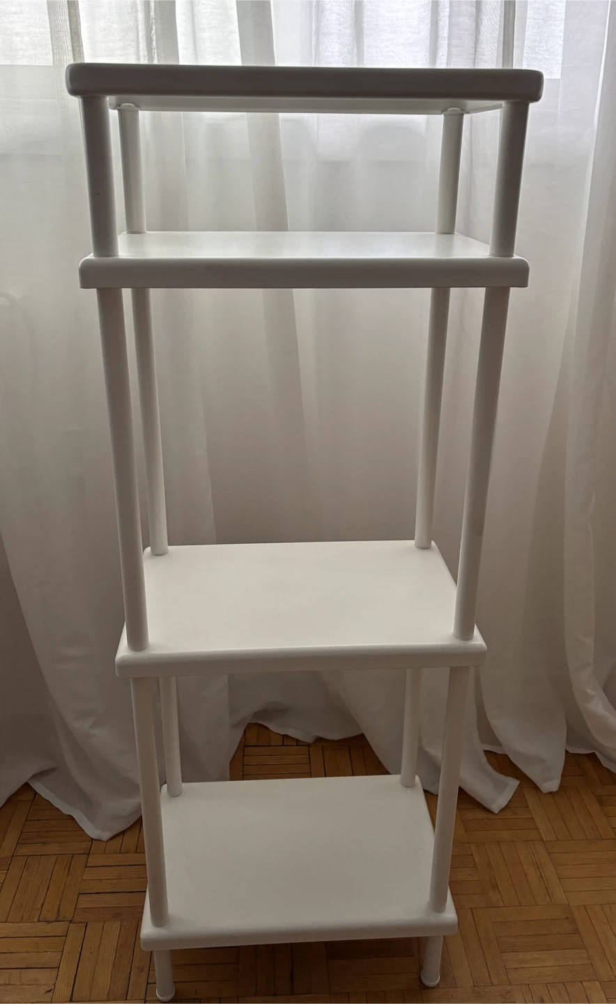 IKEA White 3-Tier Shelf Unit