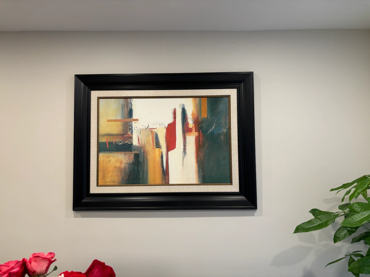 Framed Abstract Wall Art