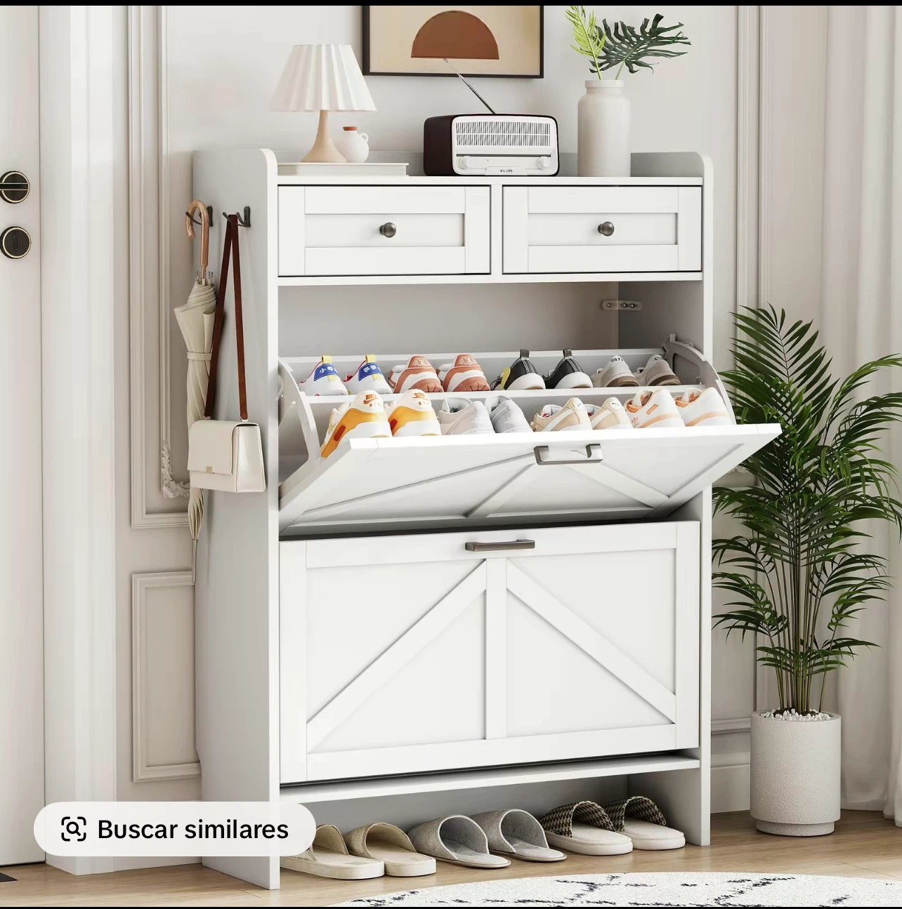 Shoe Storage Cabinet for Entryway