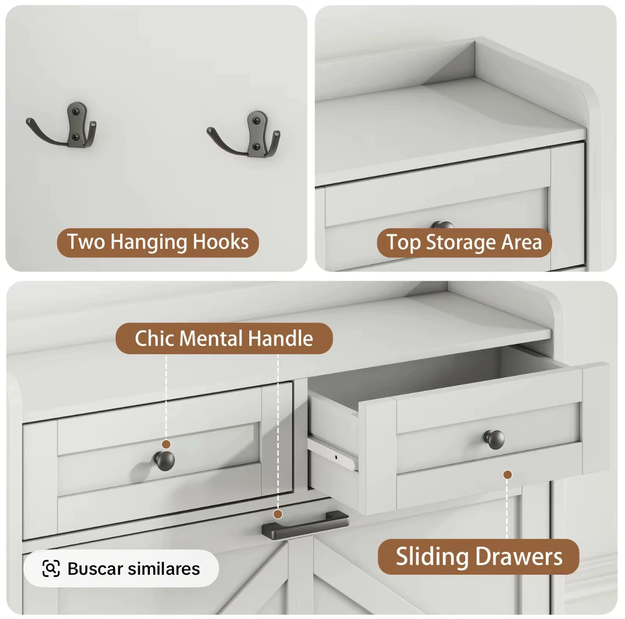 Shoe Storage Cabinet for Entryway - photo 4