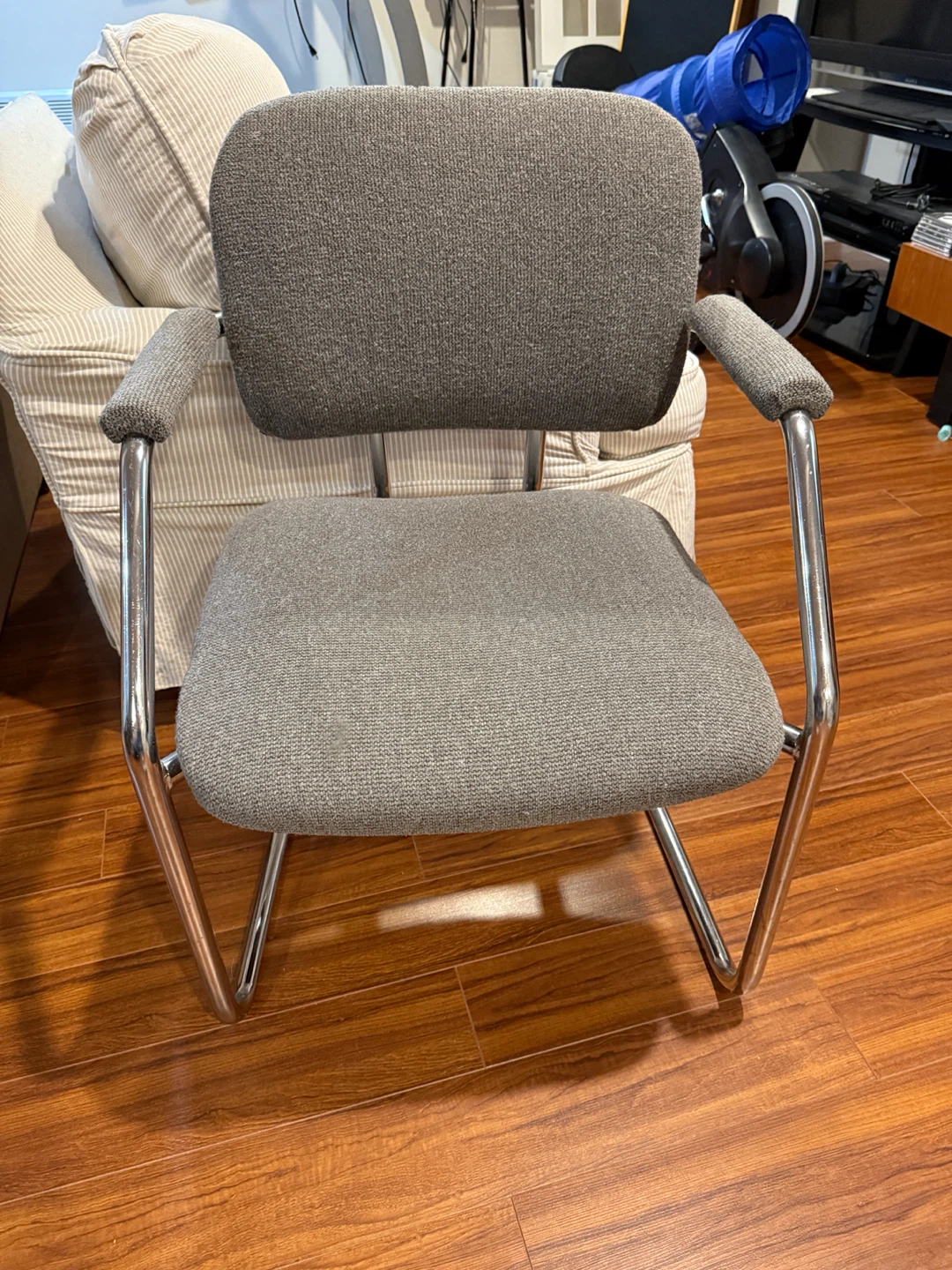 Grey Fabric Office Chair