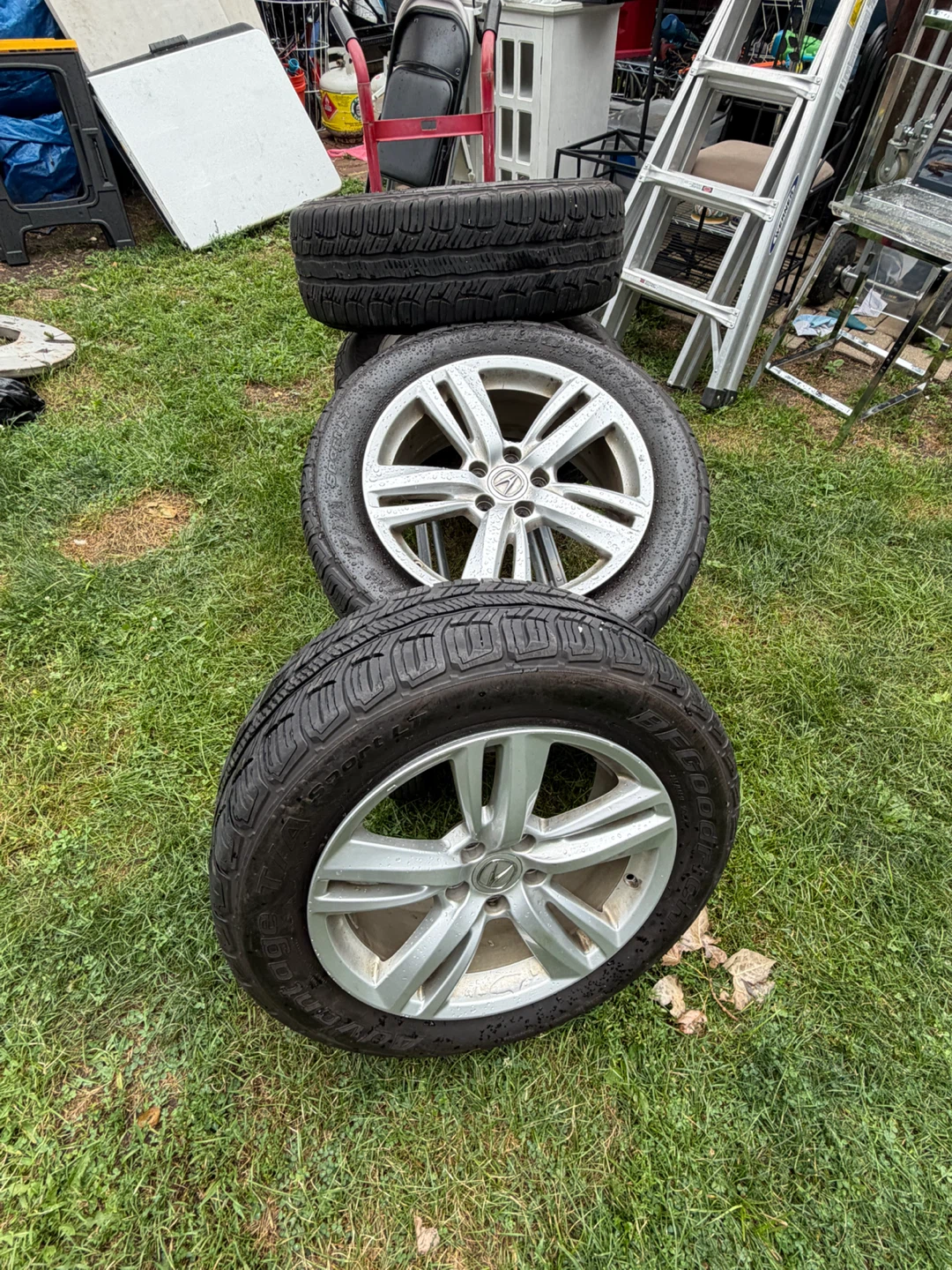 Acura Alloy Wheels with Goodyear Tires - photo 2