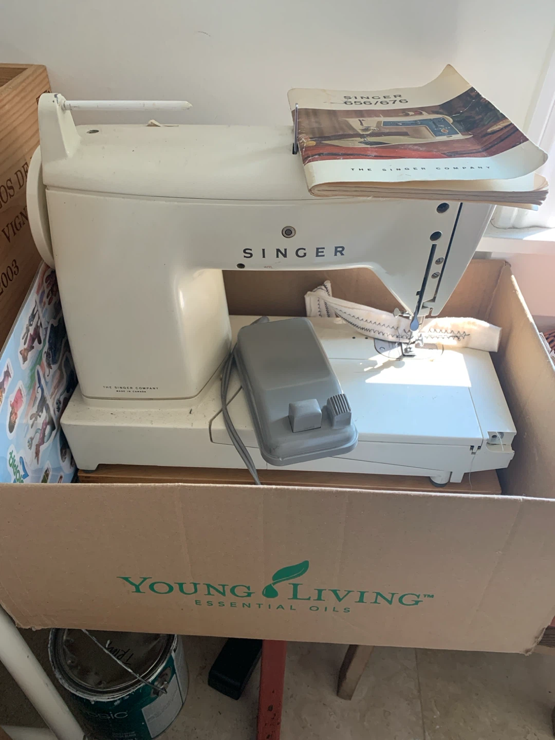 Singer portable sewing machine