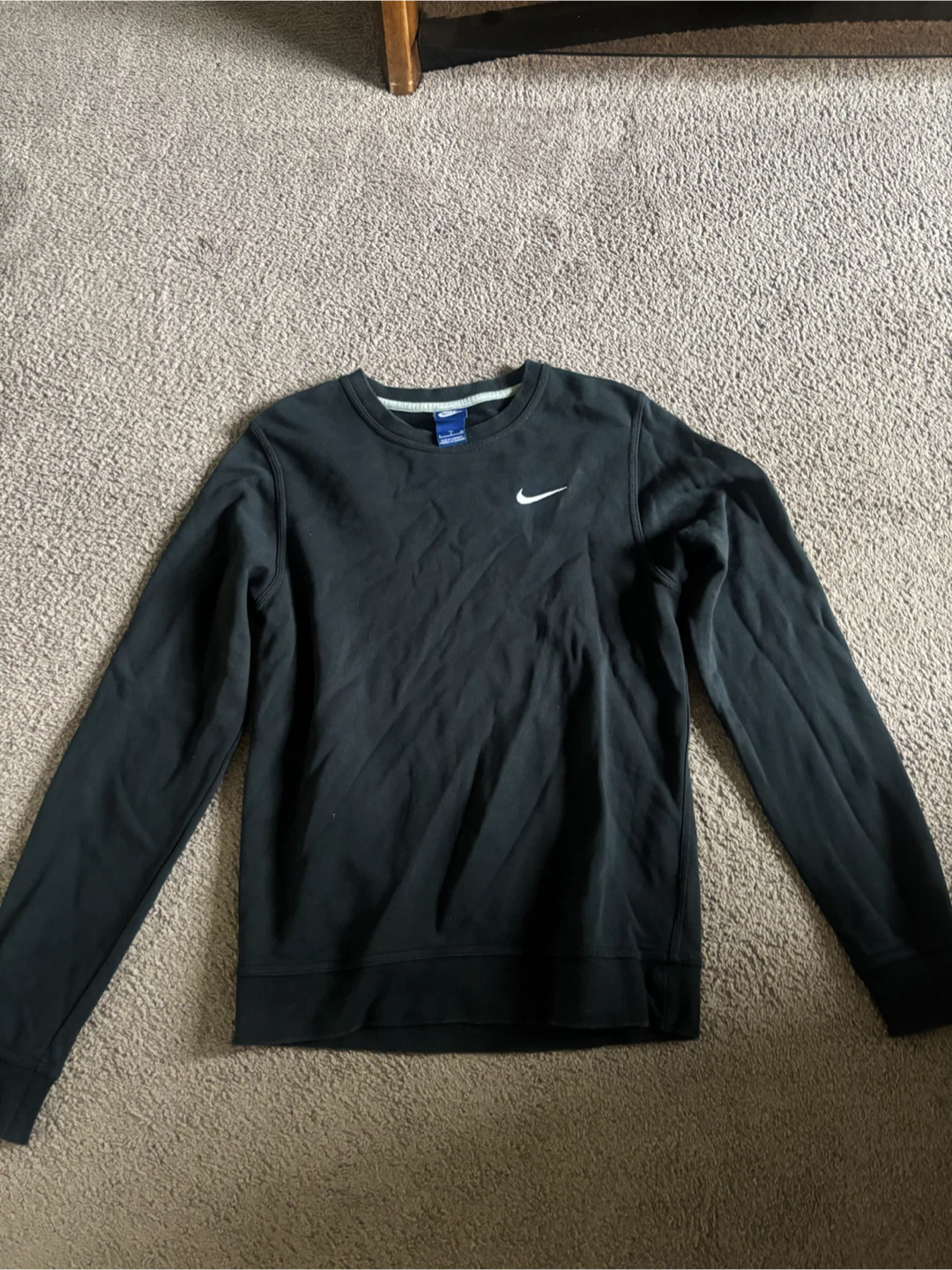 Nike Black Crewneck Sweatshirt
