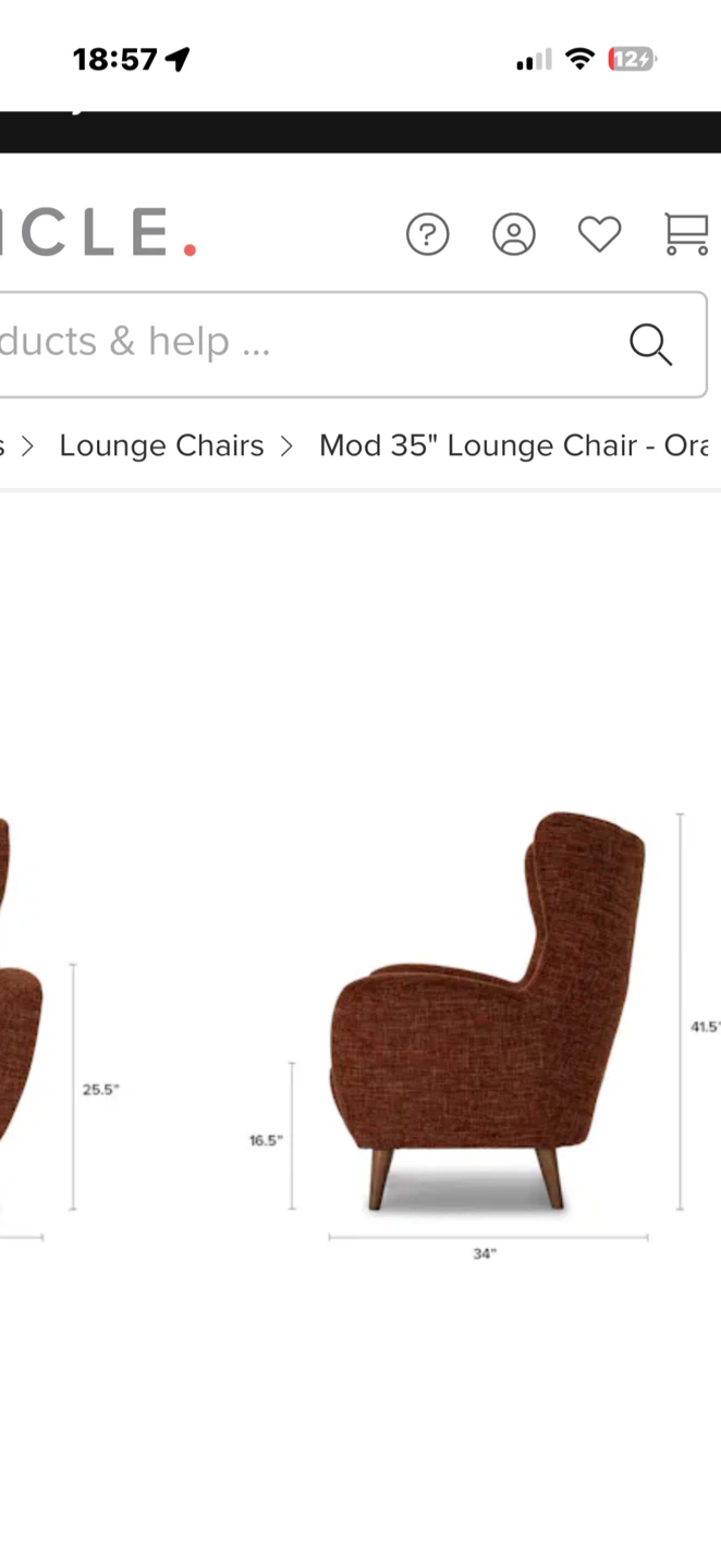 Article Accent Armchair - photo 3