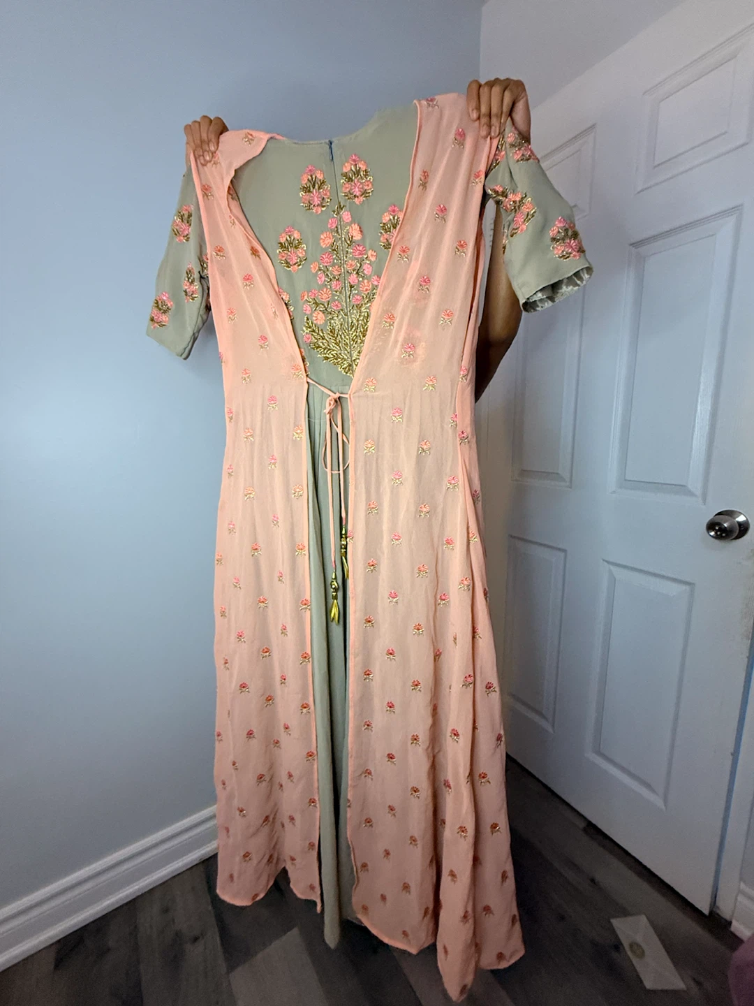 Embroidered Maxi Dress - photo 2
