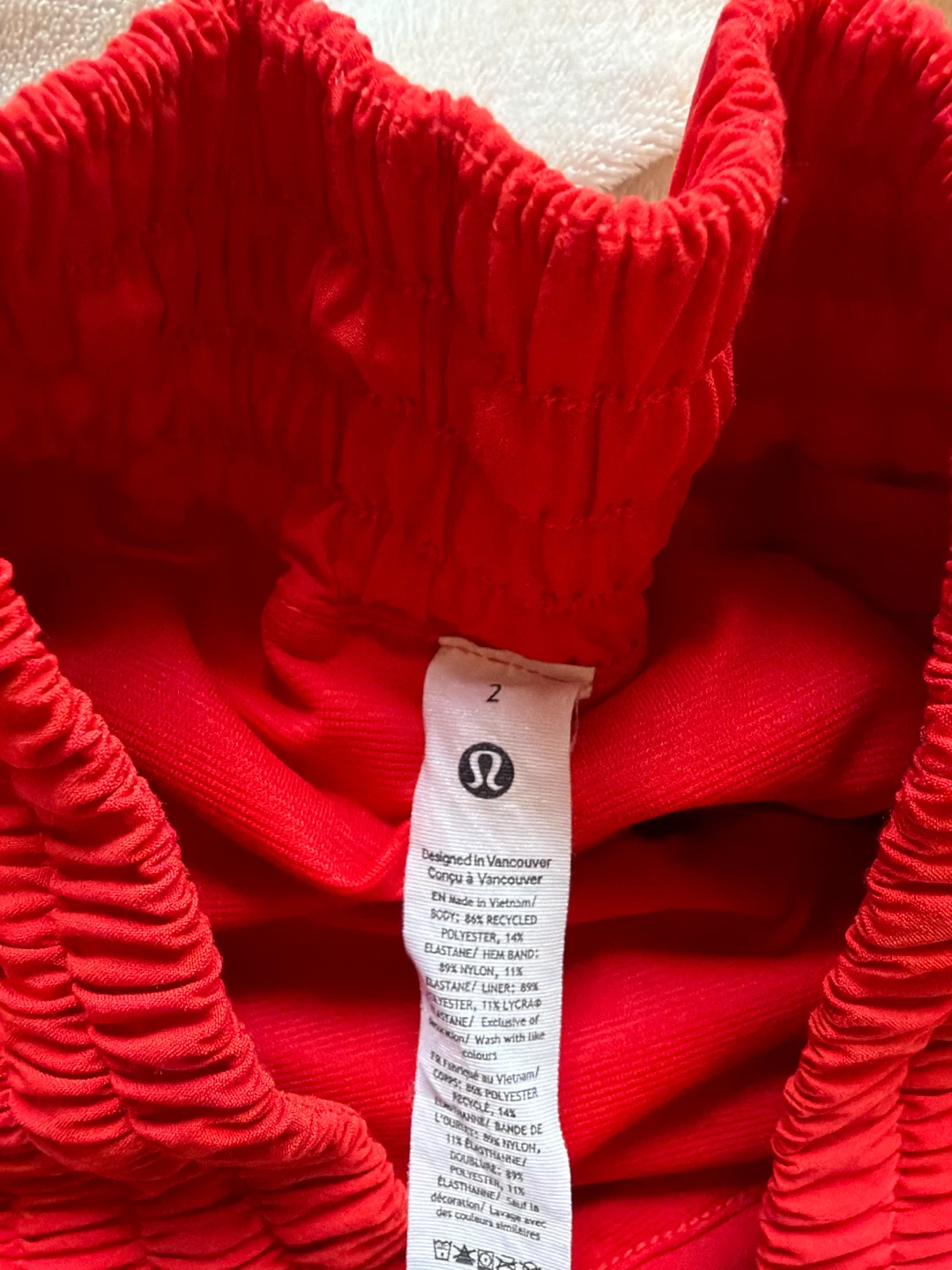 Lululemon Speed Up Shorts Red Size 2 - photo 2