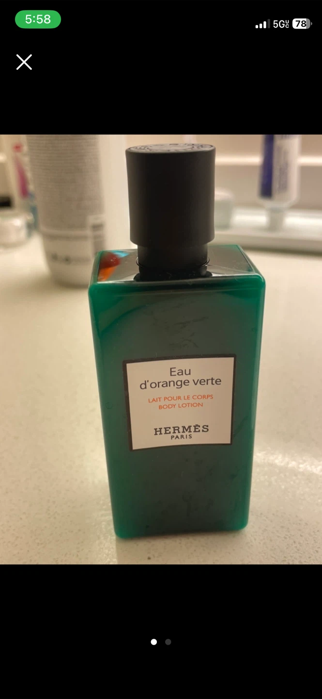 Free Hermès Body Lotion