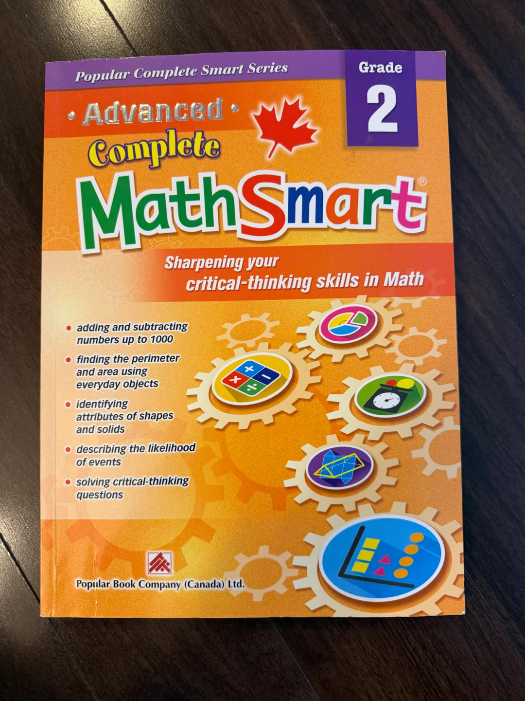 Advanced Complete MathSmart Grade 2 Workbook