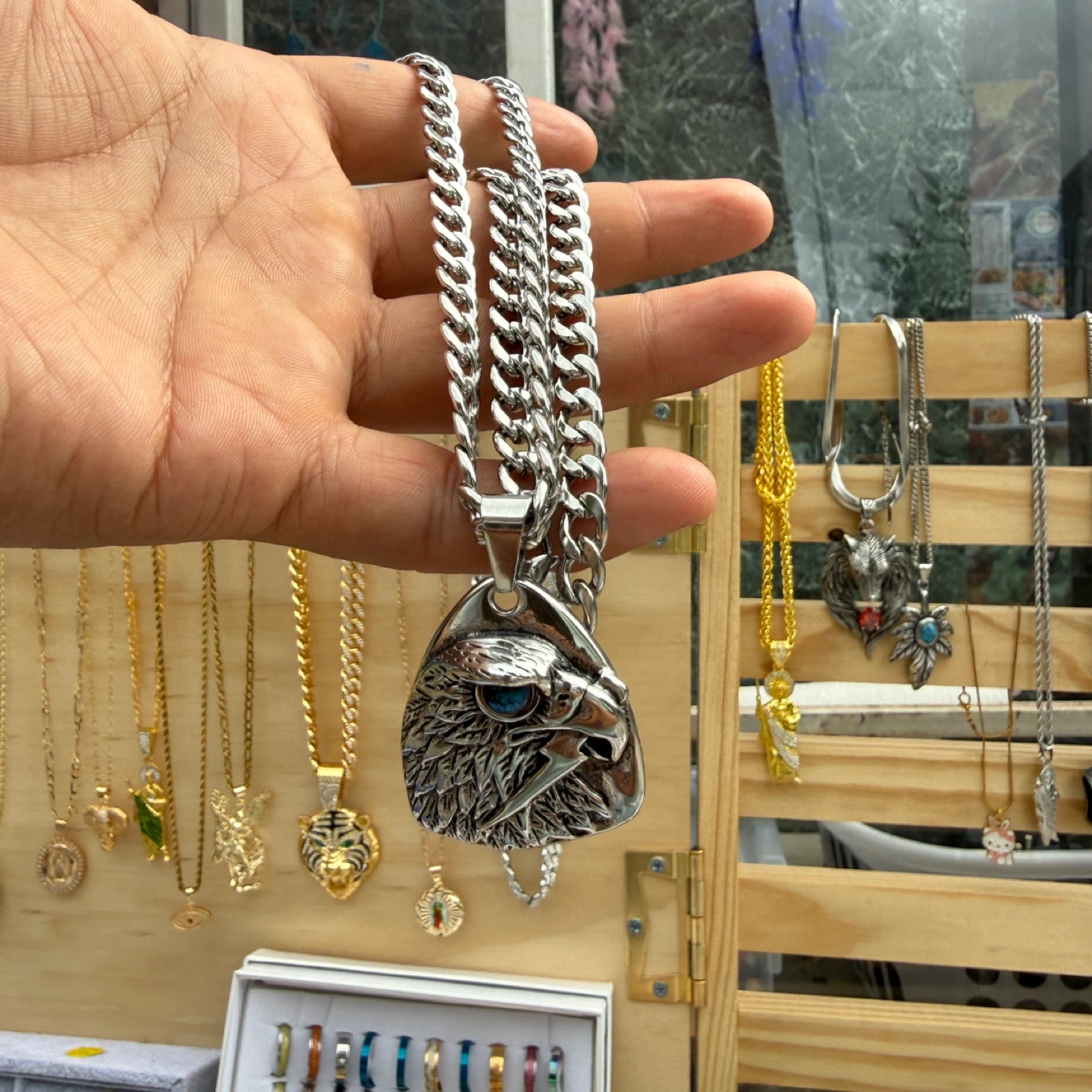Eagle Head Pendant Necklace - photo 4