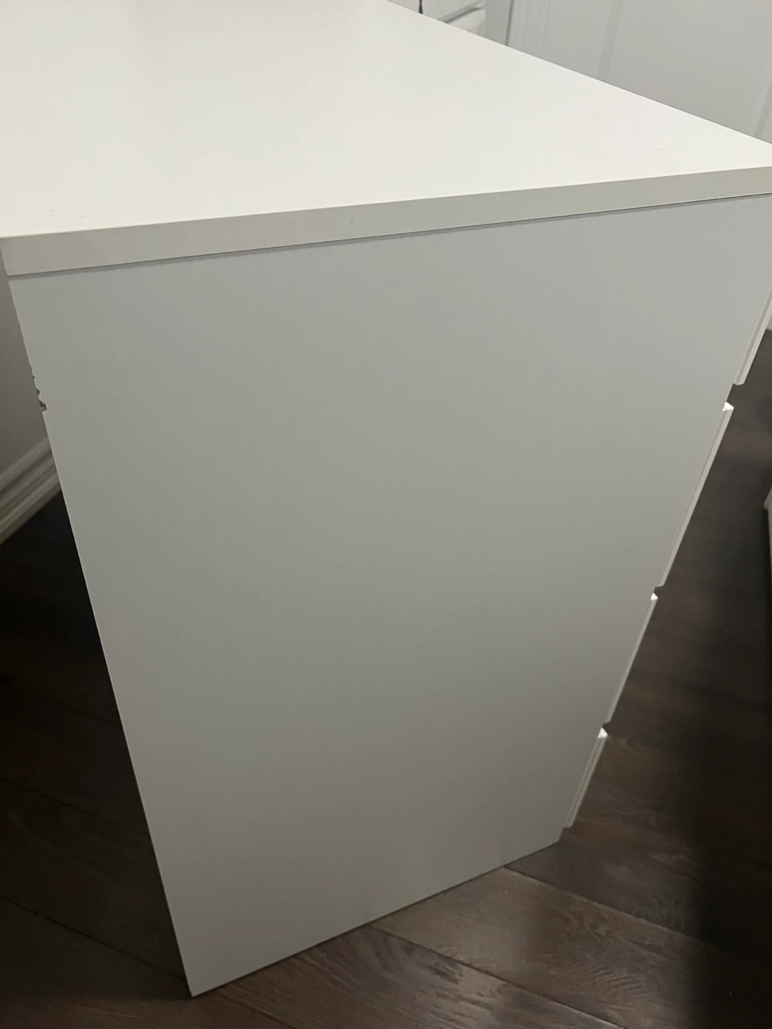 IKEA MALM 4-Drawer Dresser Chest (White) - photo 4