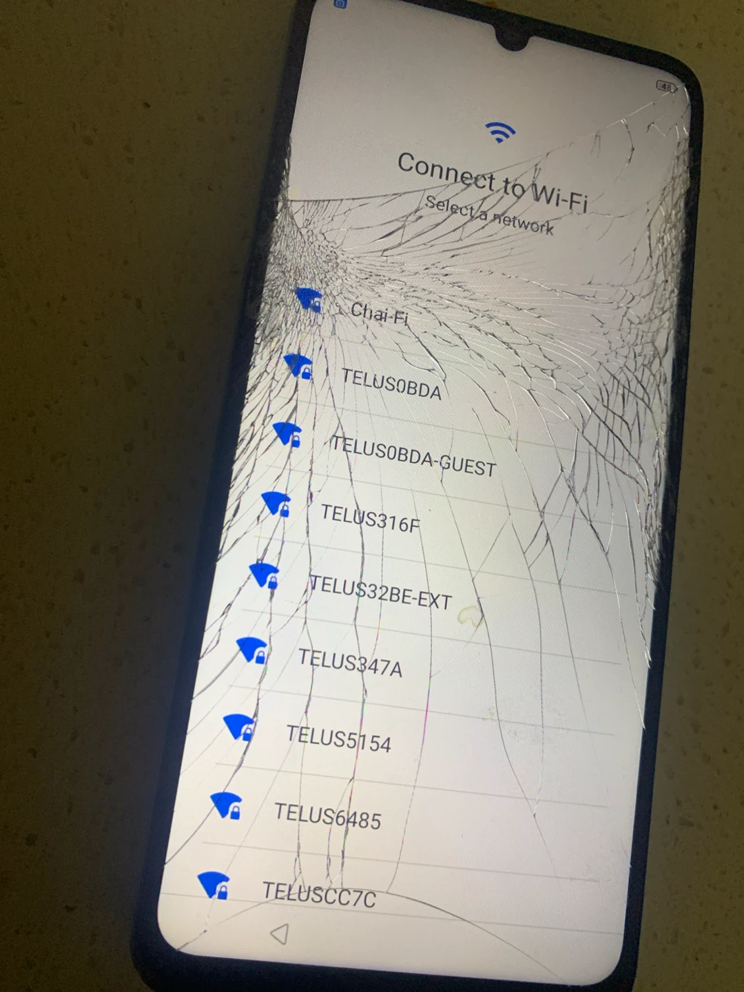 ZTE Smartphone - Blue