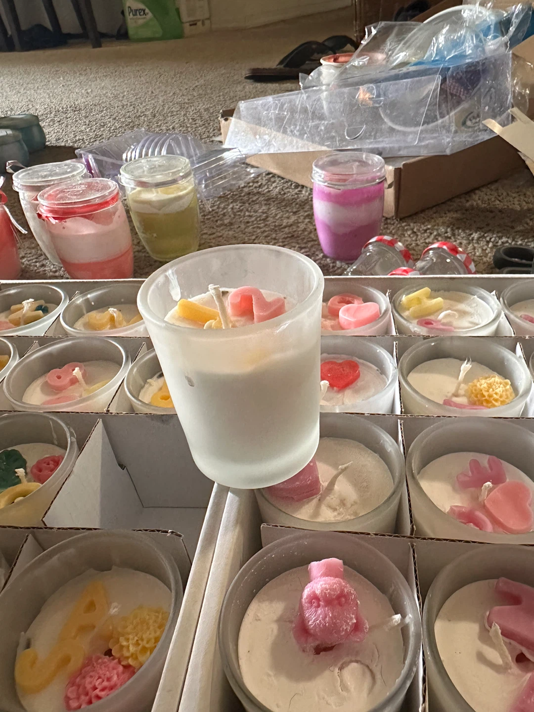 Set of 24 Scented Votive Candles - photo 2