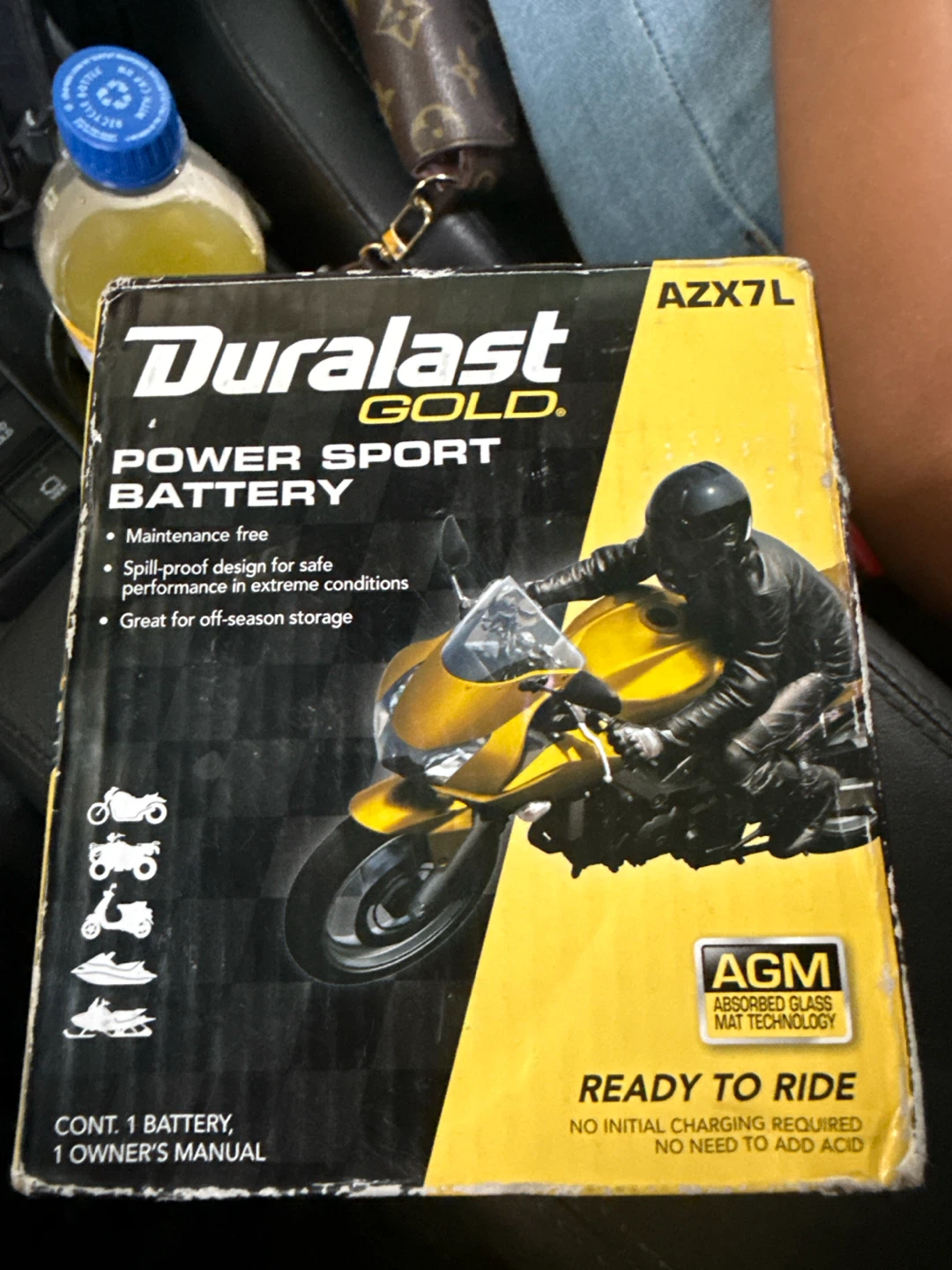 Dualist gold battery AZX7L