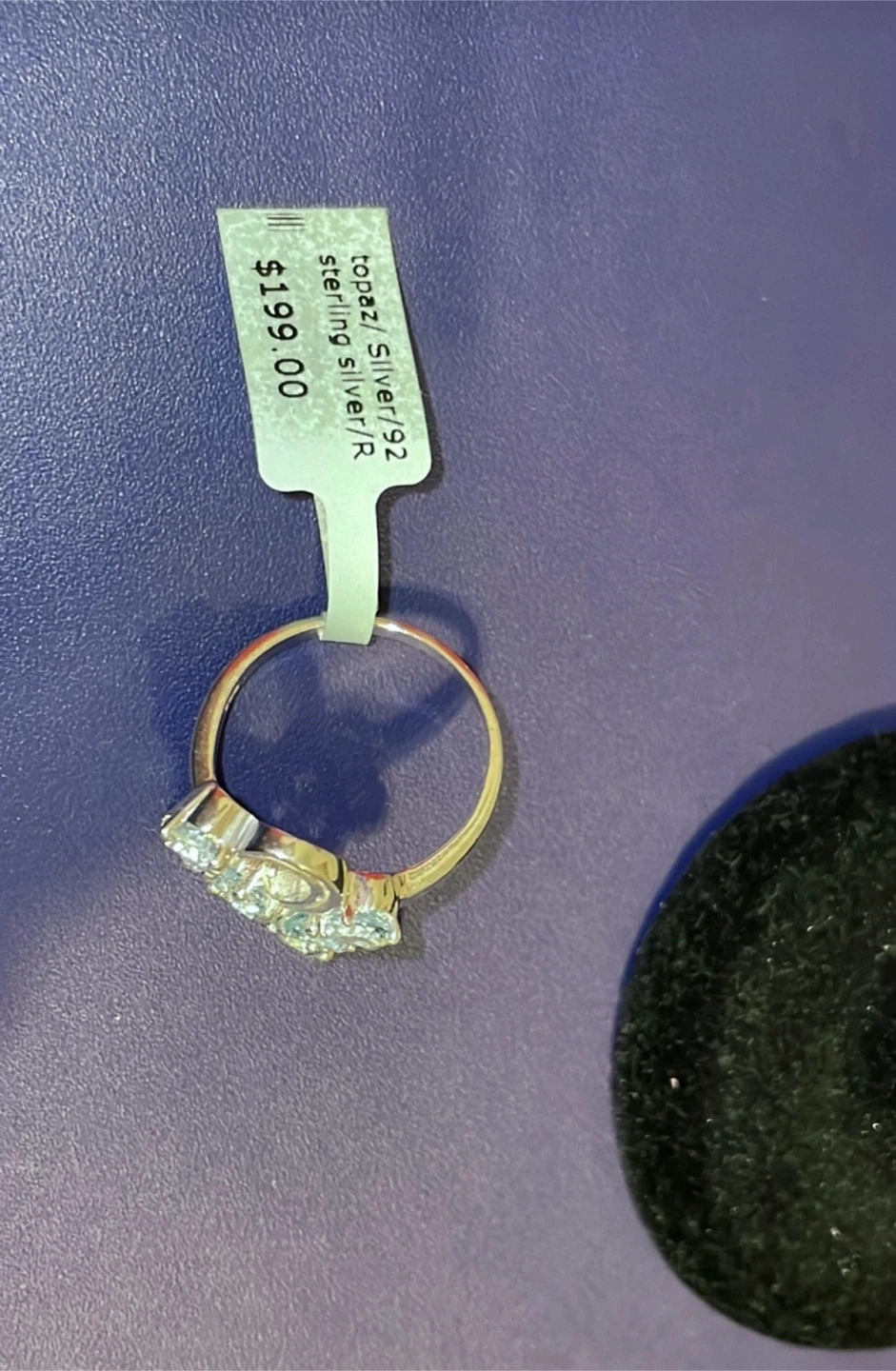 Genuine Topaz’s/Swan design/925 Sterling Silver - photo 4
