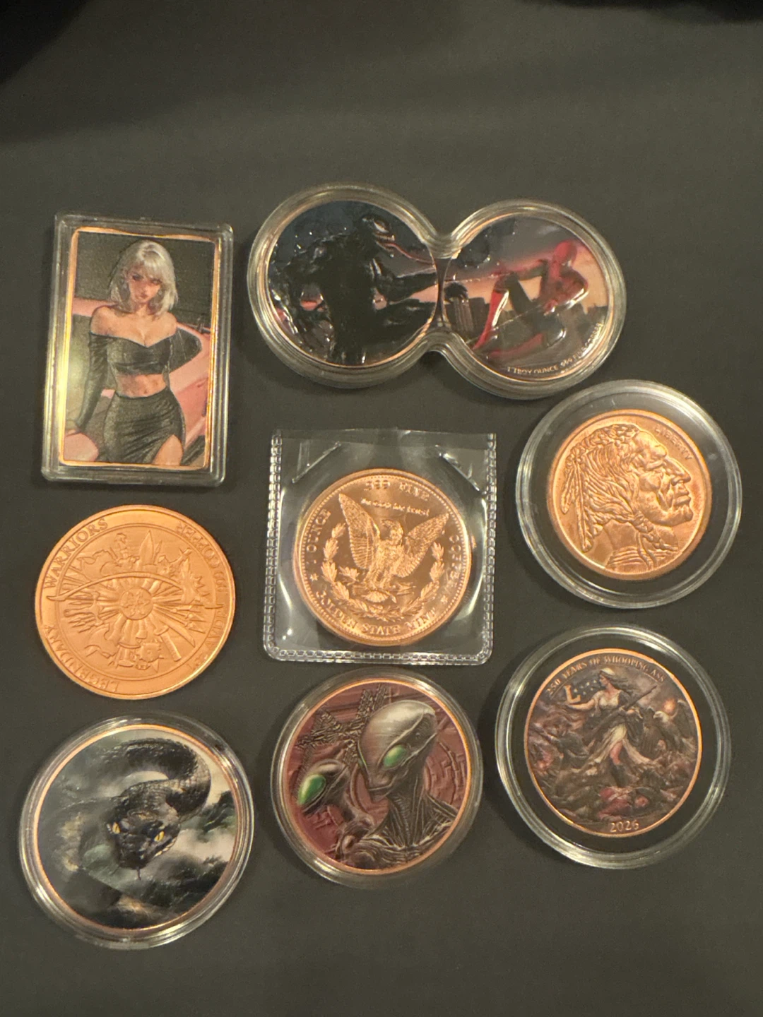 Copper rounds