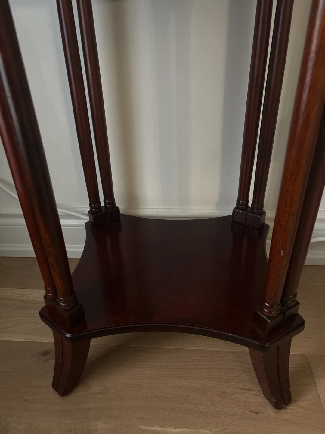 Bombay Wood Accent Table with Drawer - photo 5