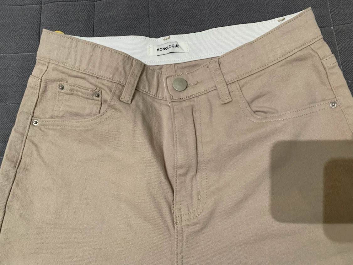 Khaki Denim Pants - photo 3